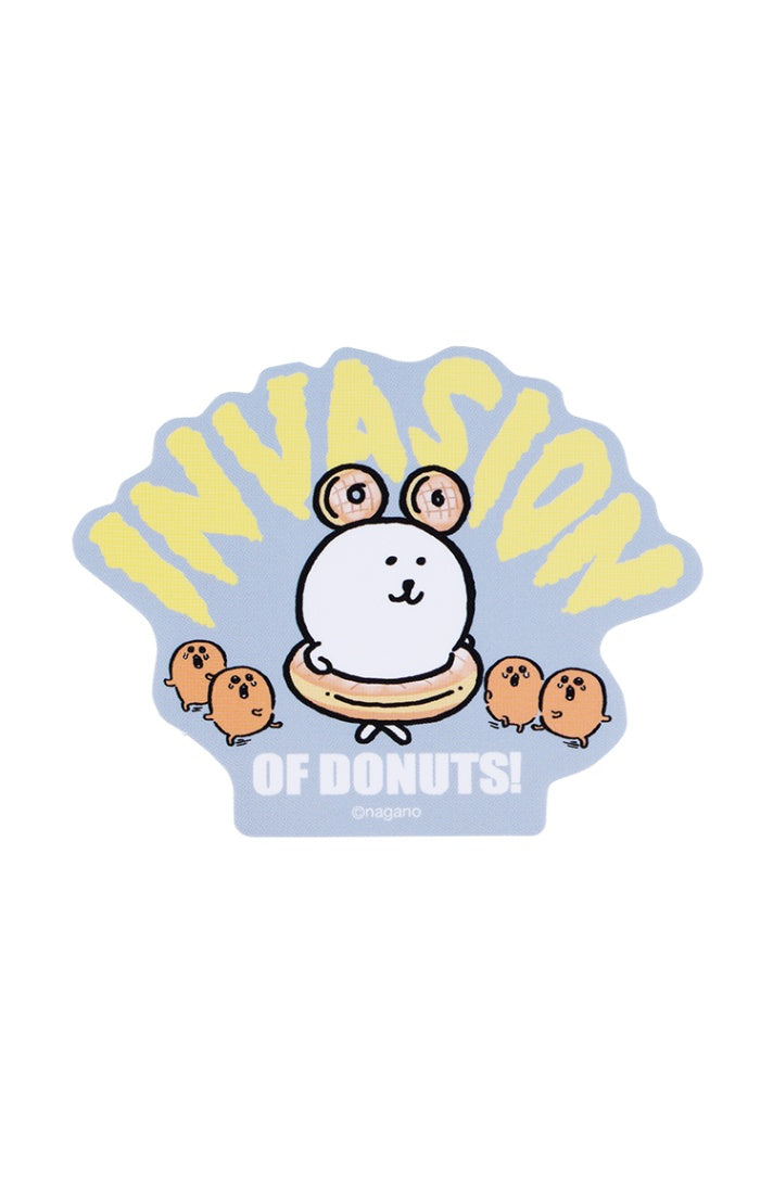 【2BUY10%OFF対象商品】ナガノマーケット スマホに貼れるサイズのステッカー(INVASION)