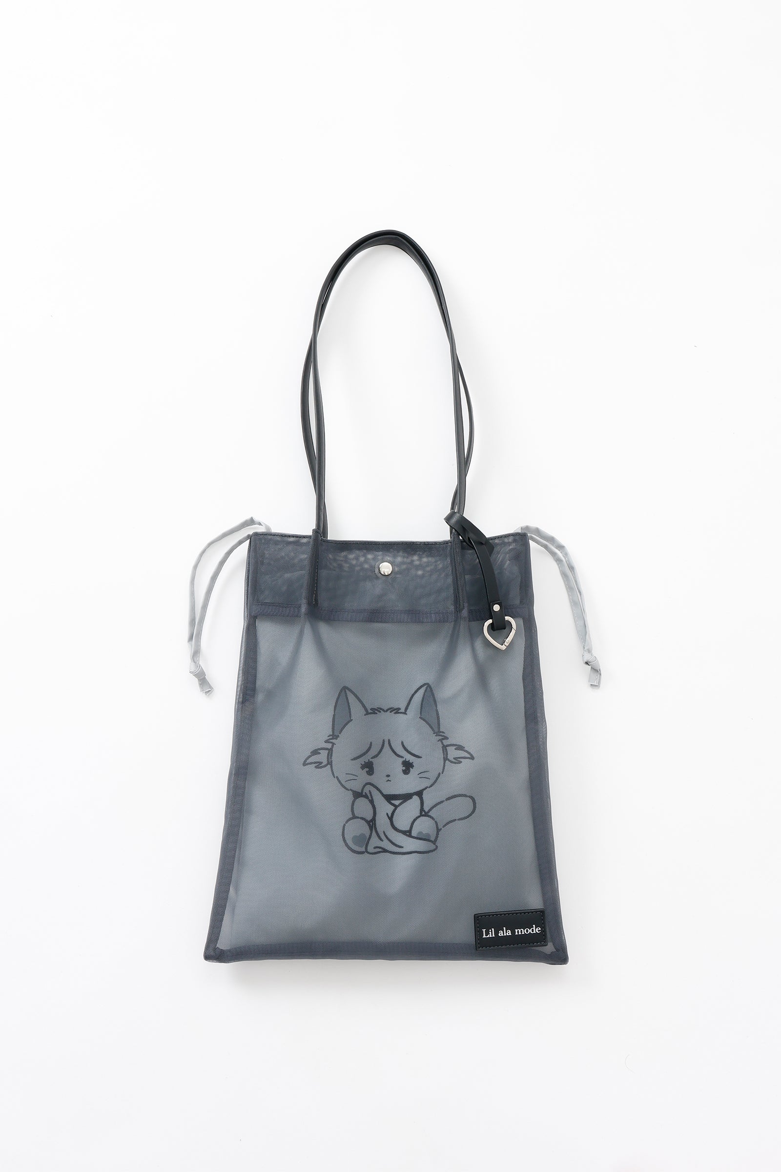 Lil ala mode メッシュバッグ クール ブラック ONE