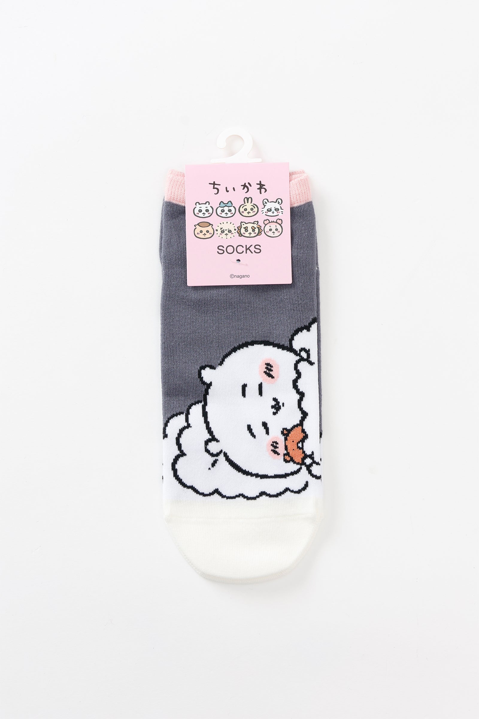 ちいかわ クルーソックス ちいかわ 寝てる? 23-25cm