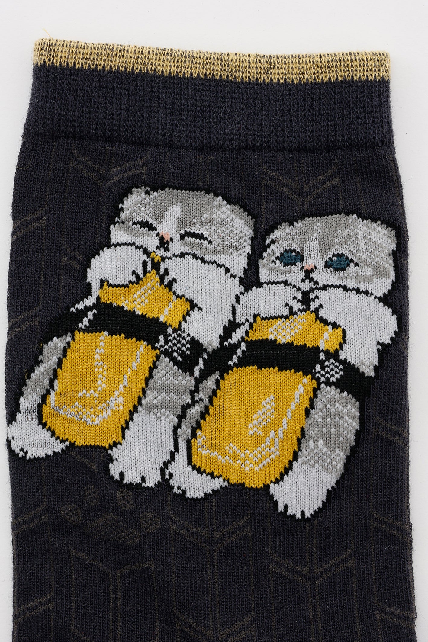 【2BUY10%OFF対象商品】mofusand お寿司 クルーソックス たまご ブラック