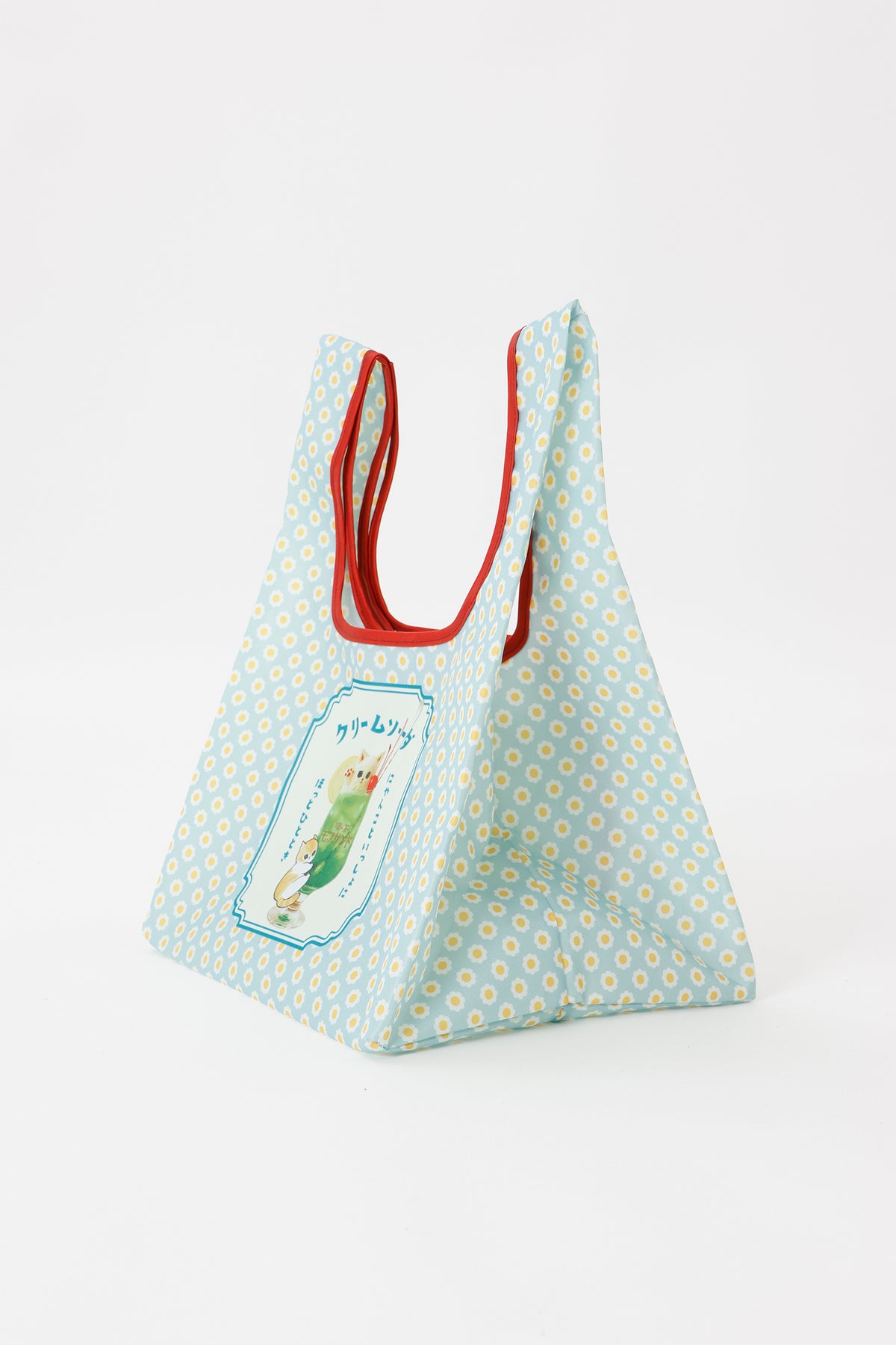 mofusand エコバッグ クリームソーダ ミント ONE