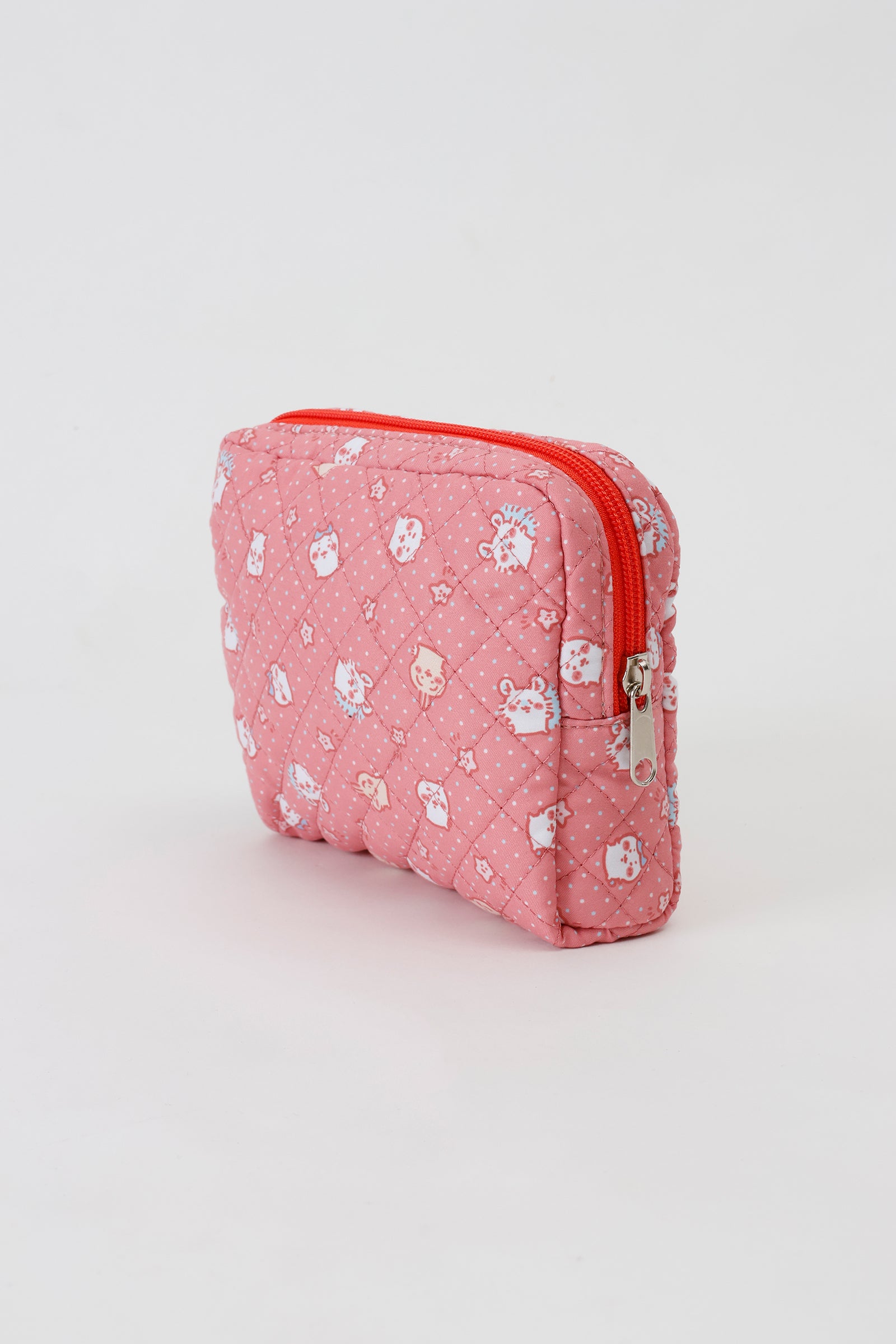 【2BUY10%OFF対象商品】ちいかわ ポーチ 小さいの レッド