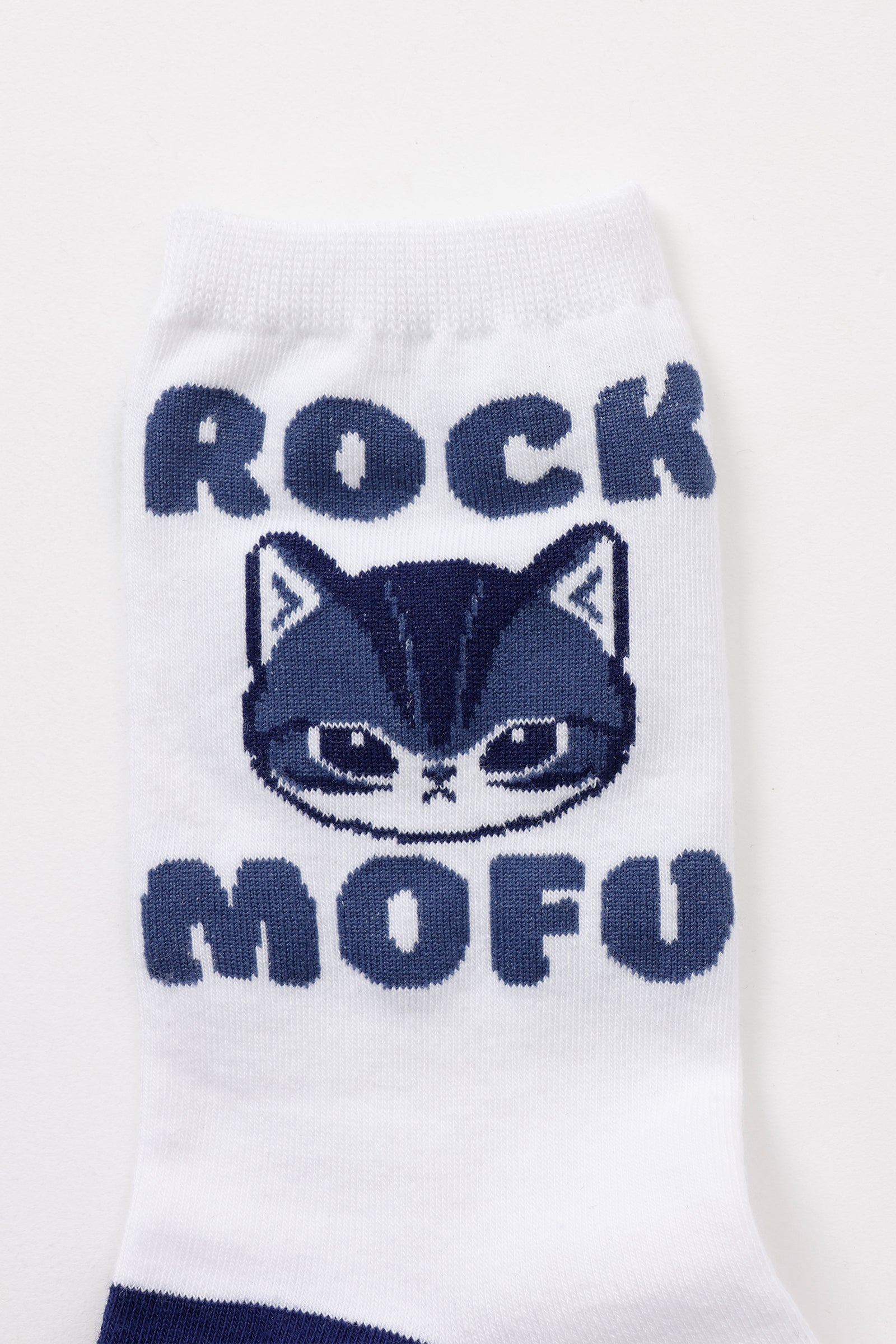 mofusand ソックス ROCKNYAN ホワイト 22-24cm