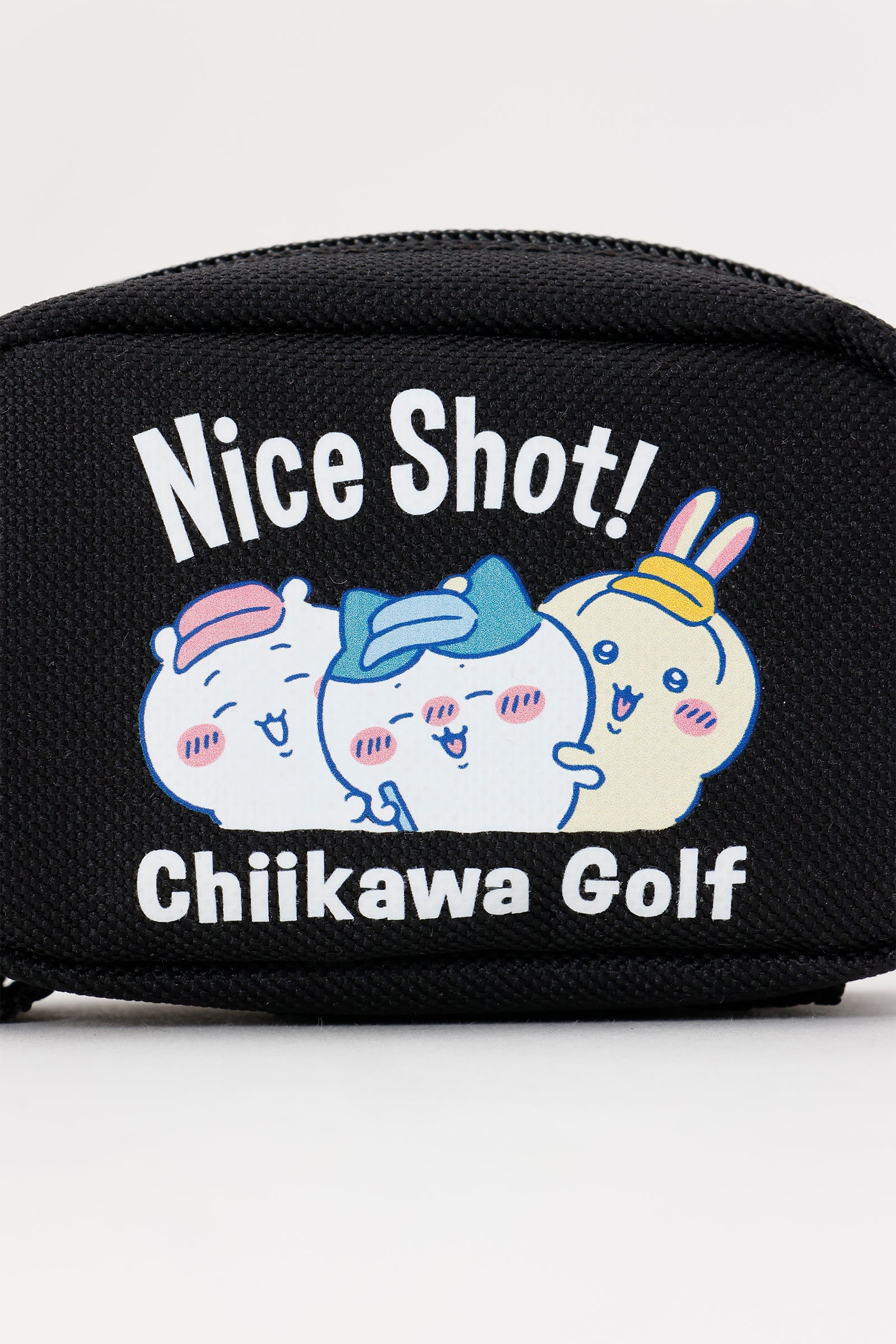 ちいかわGOLF ボールポーチ ナイスショット ブラック