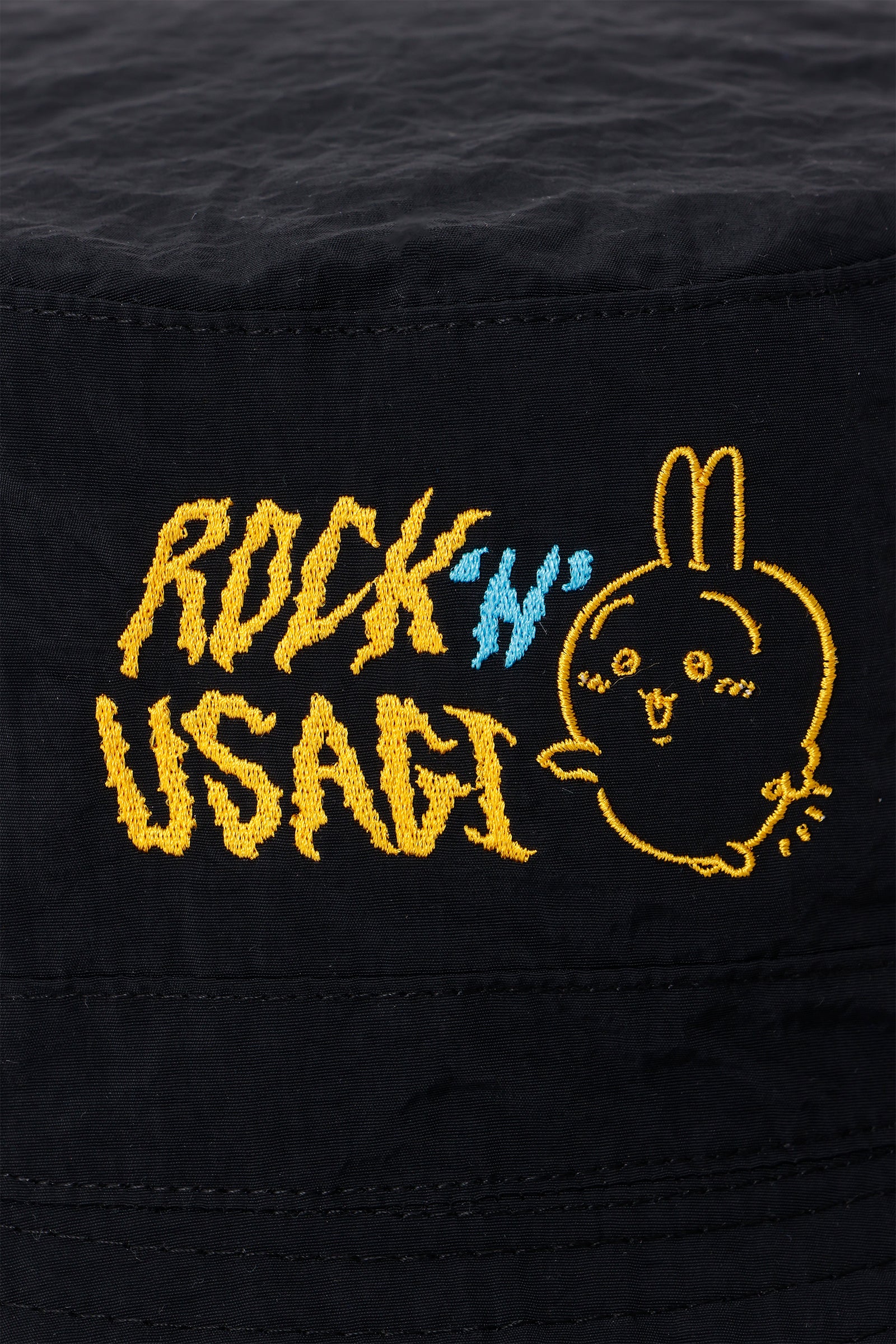 ちいかわ ナイロンハット ROCK ‘N’ USAGI ブラック