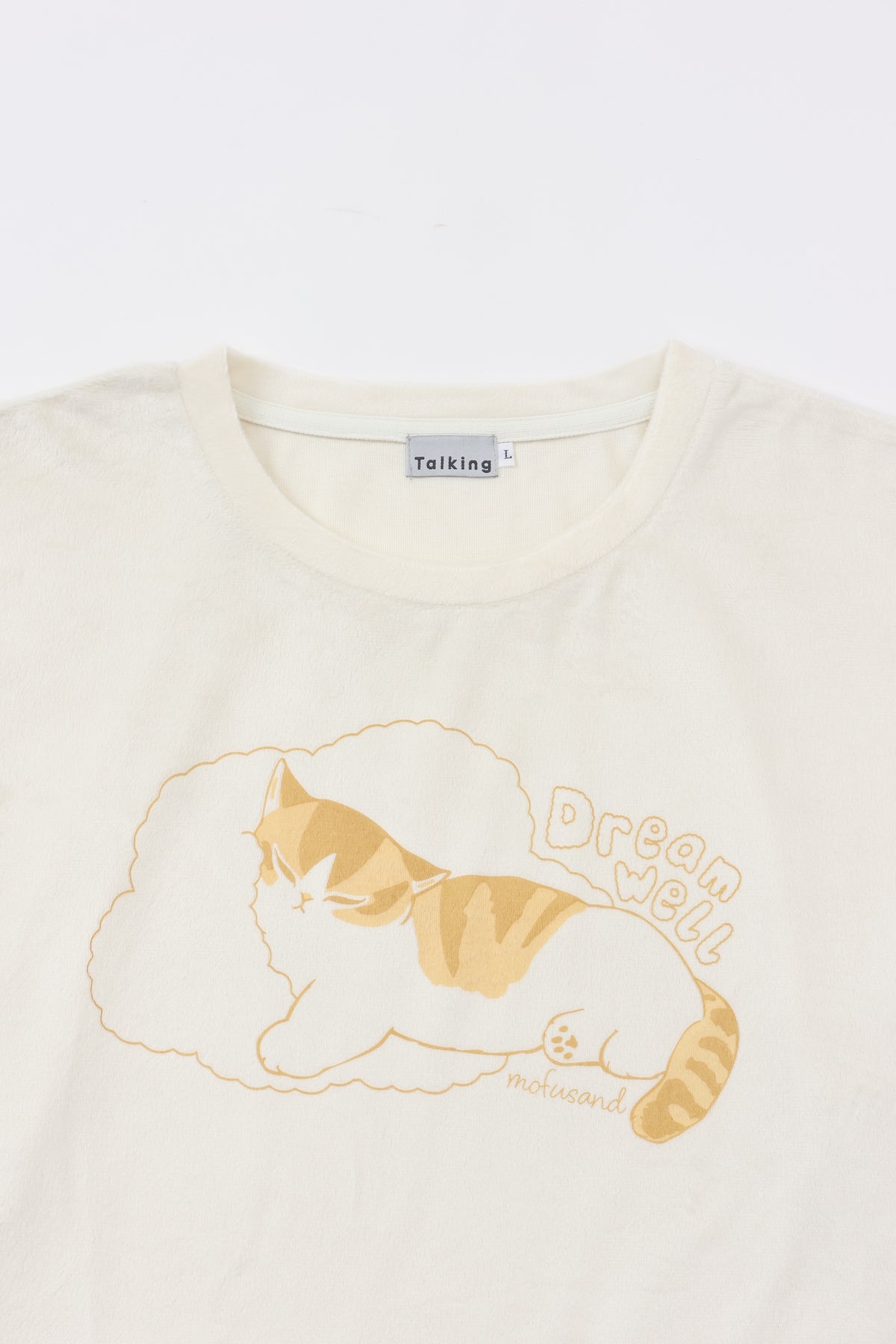 mofusand ルームウェアセットアップ Dream well ナチュラル