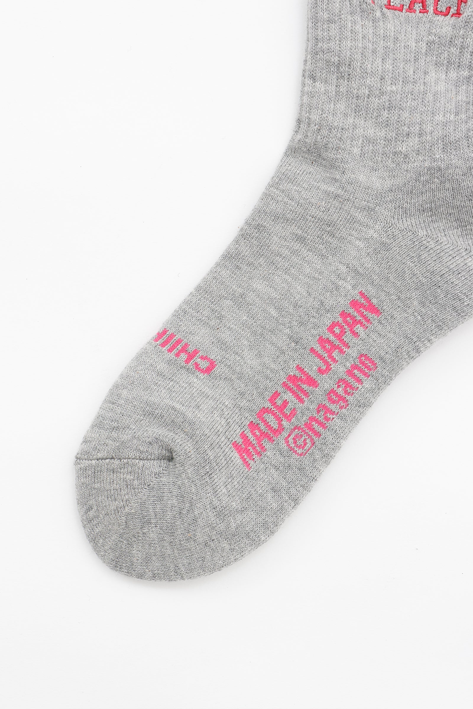 【2BUY10%OFF対象商品】ちいかわ ソックス ピース ちいかわ 杢グレー 23-25cm