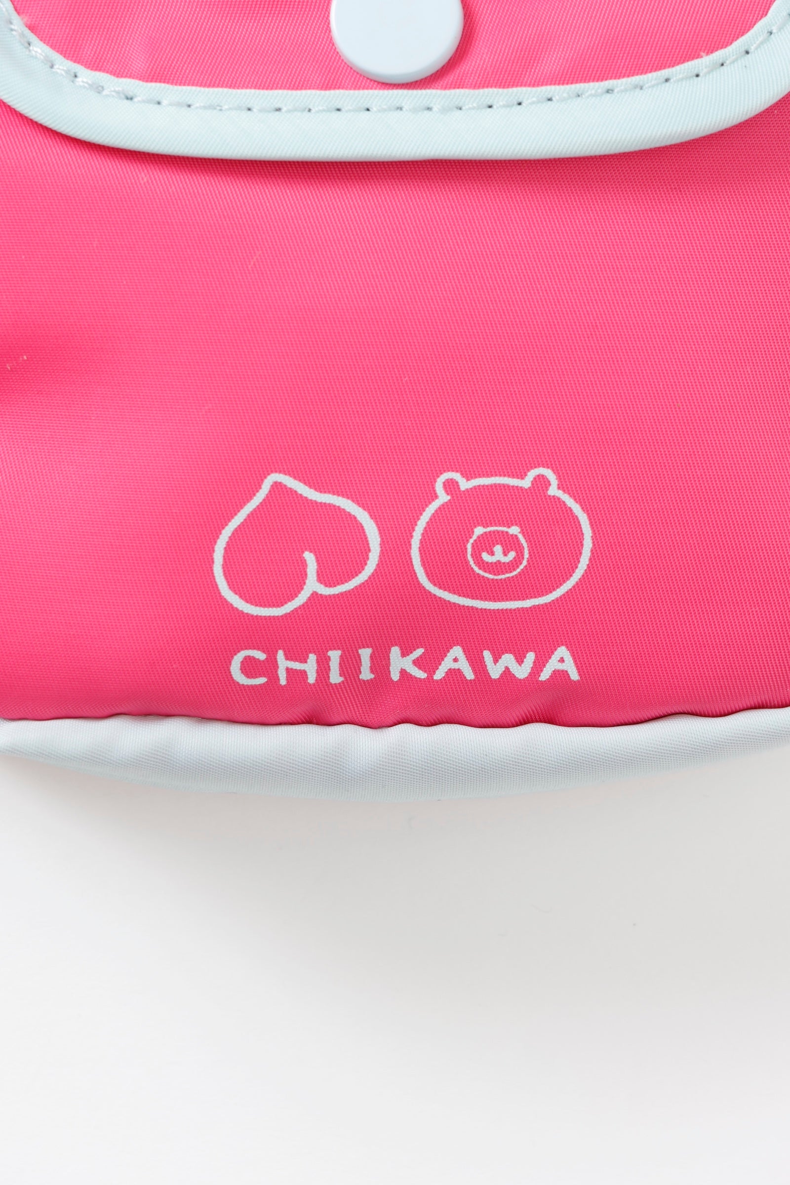 ちいかわ ぷっくりアップリケポーチ ちいかわ&モモンガ ピンク ONE