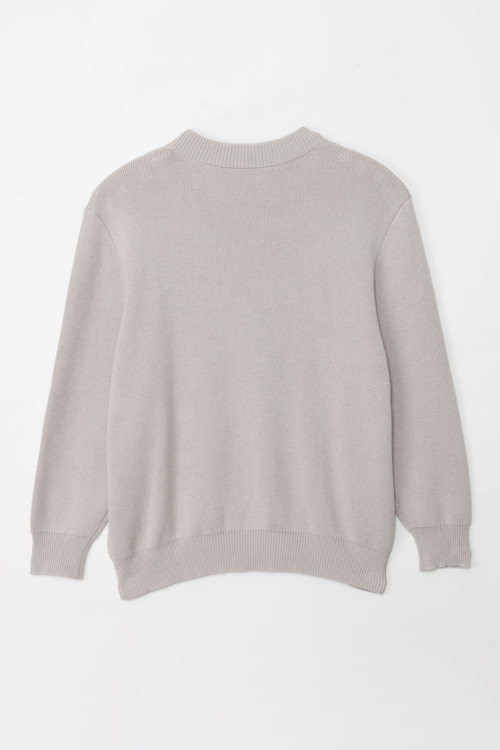 【2BUY10%OFF対象商品】mofusand セーター 毛糸玉 ぐるぐるにゃん グレー