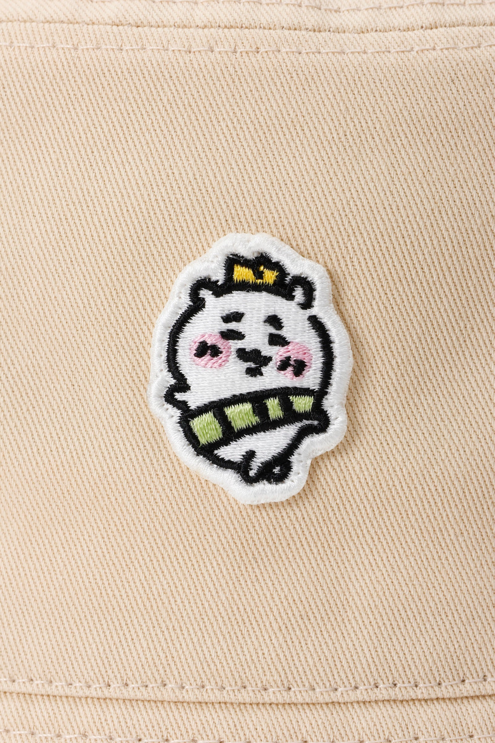 ちいかわ バケットハット 王冠 ベージュ ONE