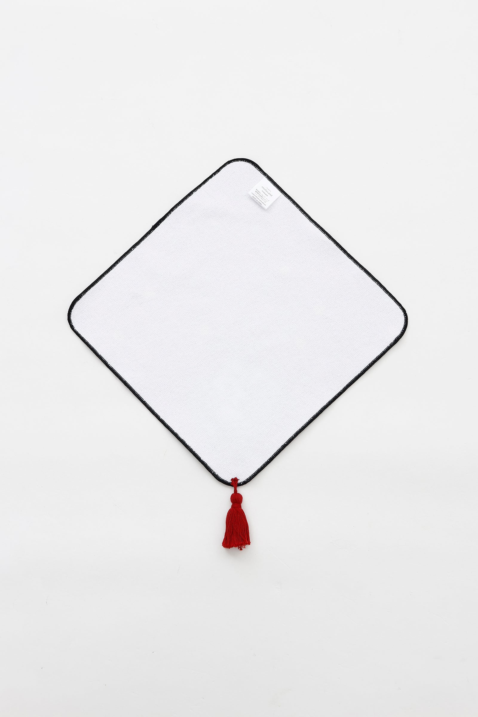 【2BUY10%OFF対象商品】mofusand タオルハンカチ 中華風 拉麺 レッド