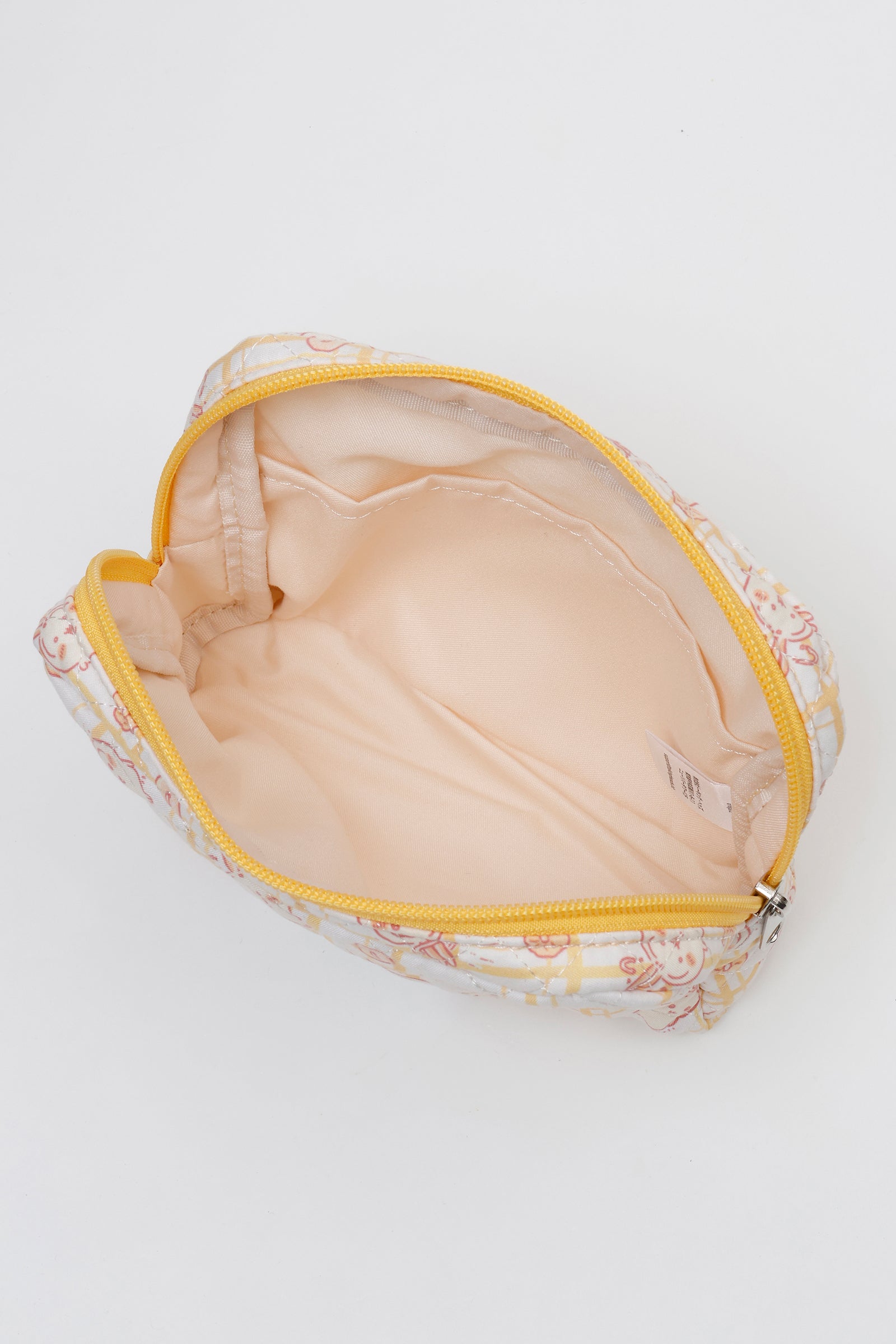 【2BUY10%OFF対象商品】ちいかわ ポーチ ドーナッツ イエロー