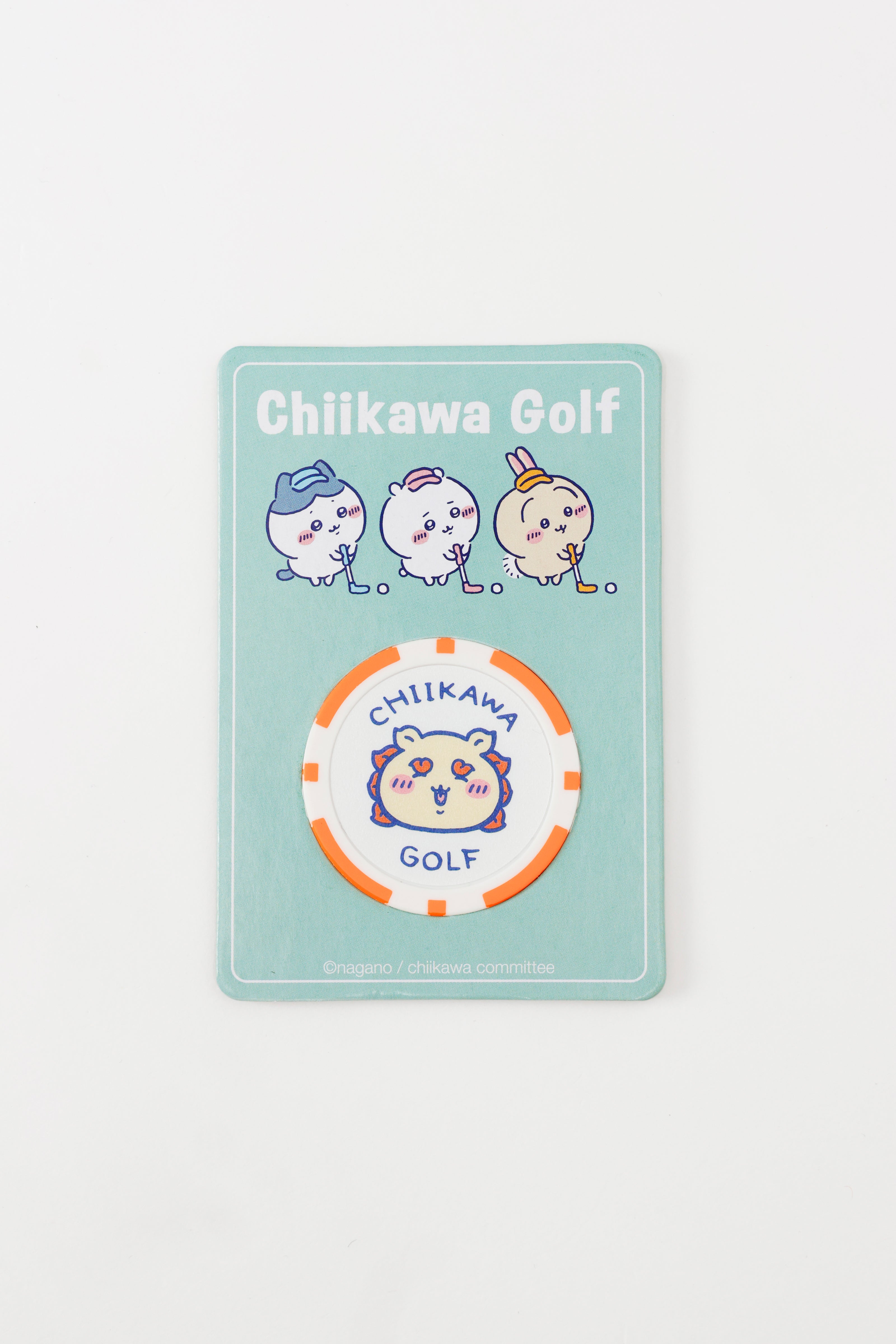 【2BUY10%OFF対象商品】ちいかわGOLF カジノマーカー シーサー