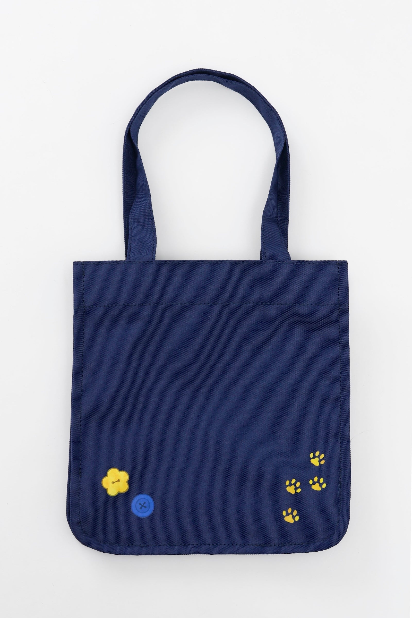 【2BUY10%OFF対象商品】mofusand ランチトートバッグ 毛糸玉 じゃれにゃん ネイビー