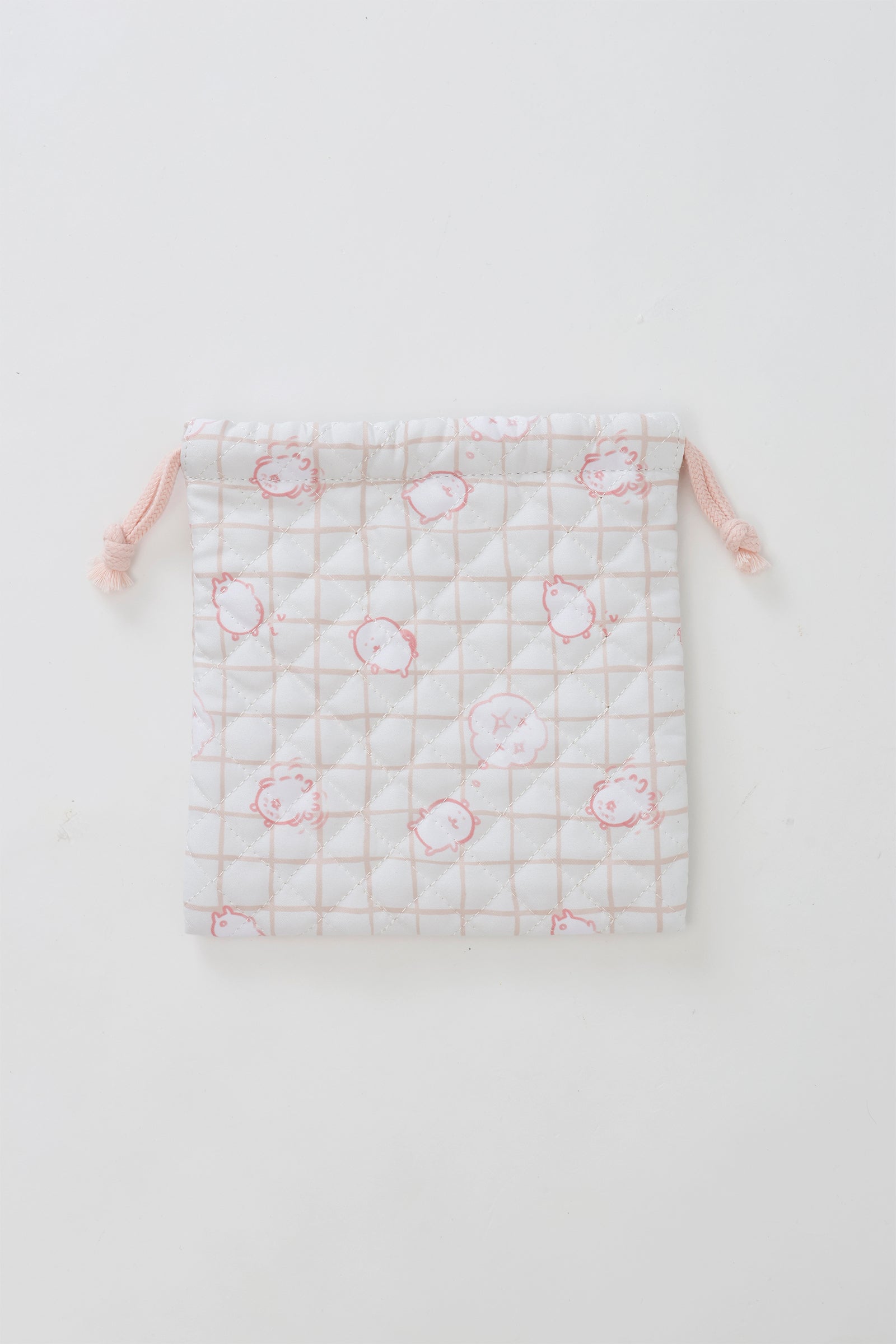 【2BUY10%OFF対象商品】ナガノキャラクターズ 巾着 旅の記憶 ベージュ