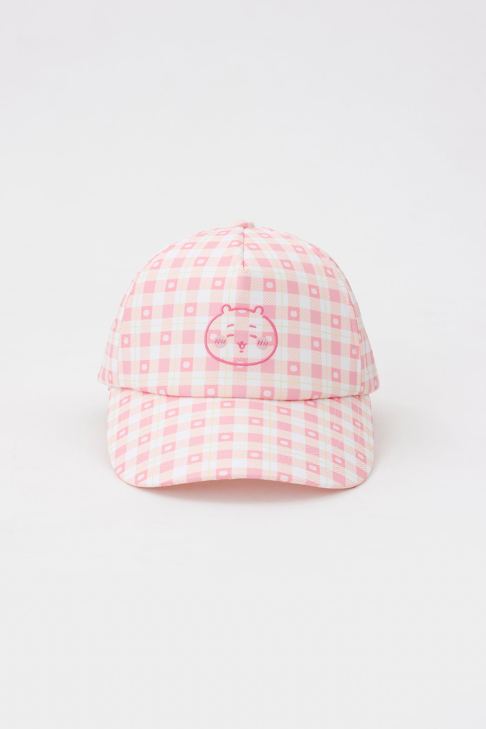 ちいかわ チェックシリーズ CAP ちいかわ ピンク