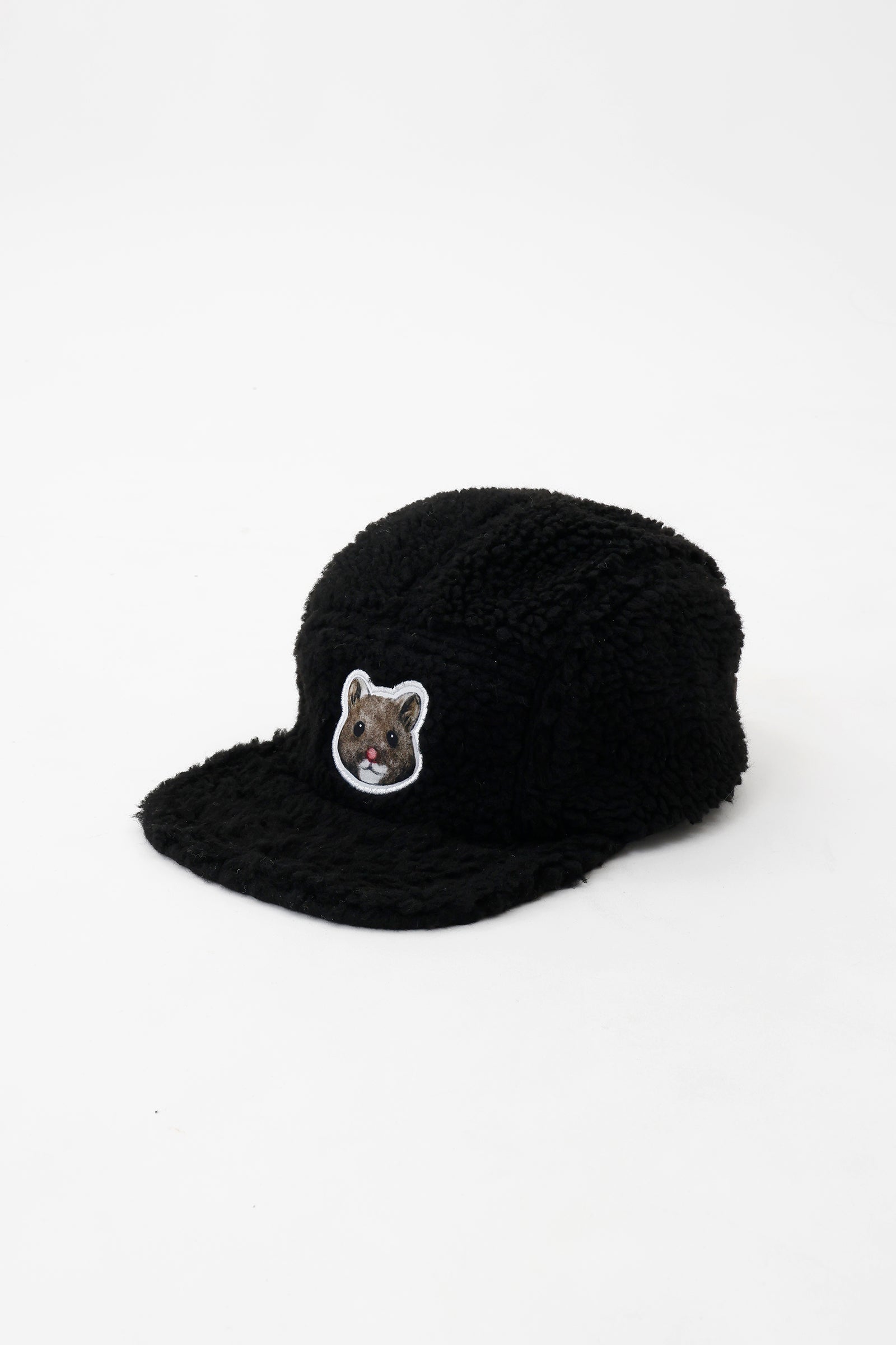 助六の日常 もこもこCAP くろがね ブラック