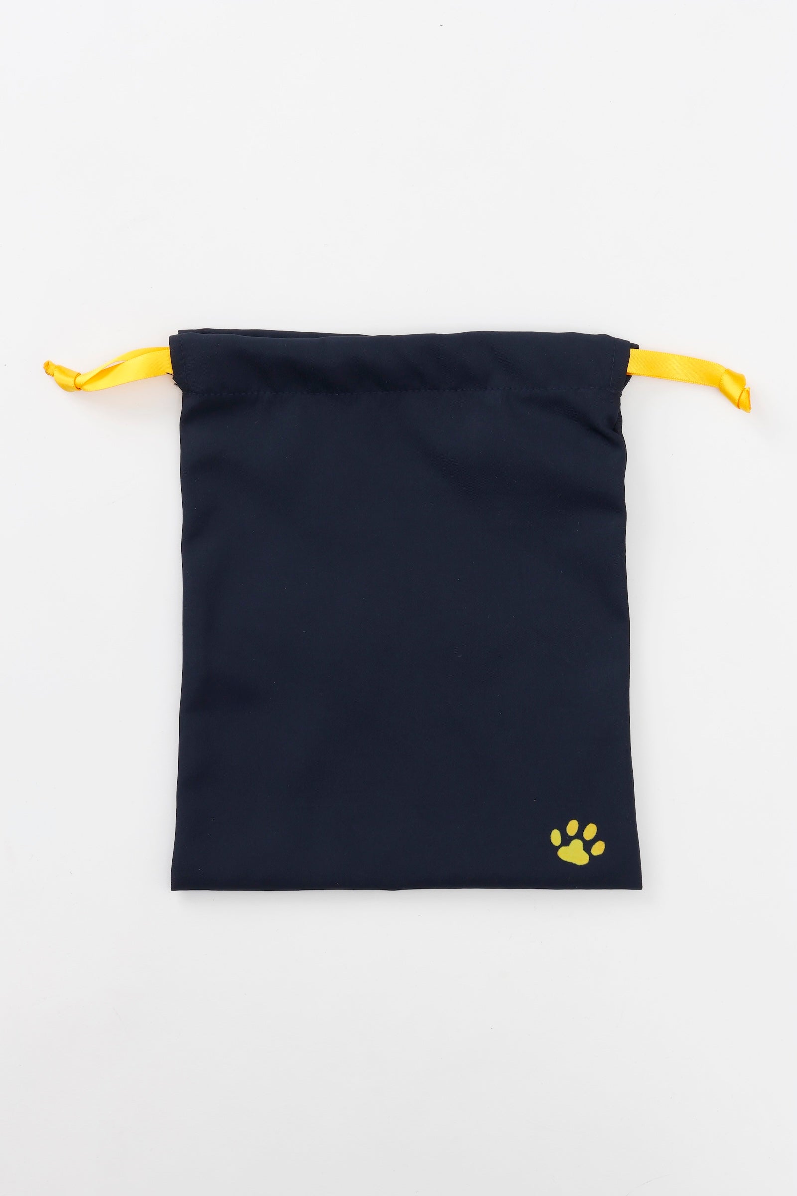 【2BUY10%OFF対象商品】mofusand 巾着 毛糸玉 だっこにゃん ネイビー