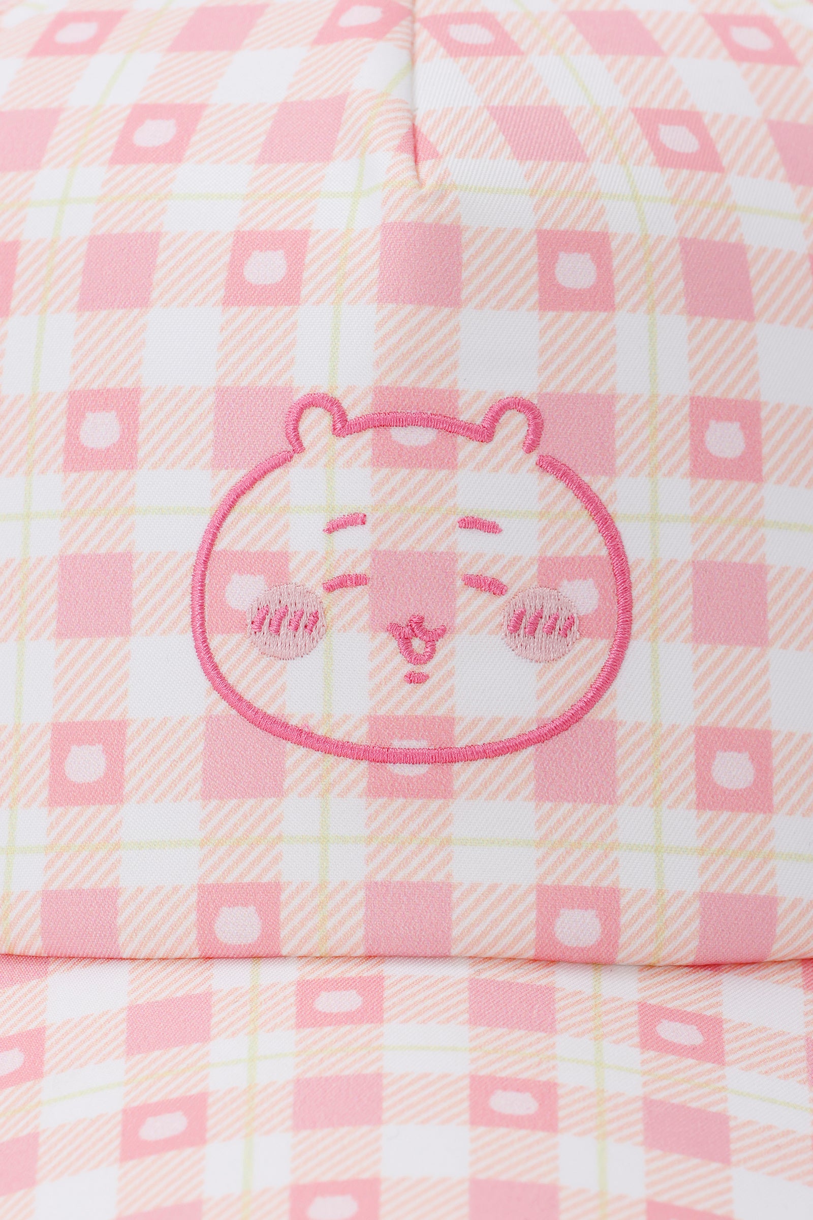 ちいかわ チェックシリーズ CAP ちいかわ ピンク
