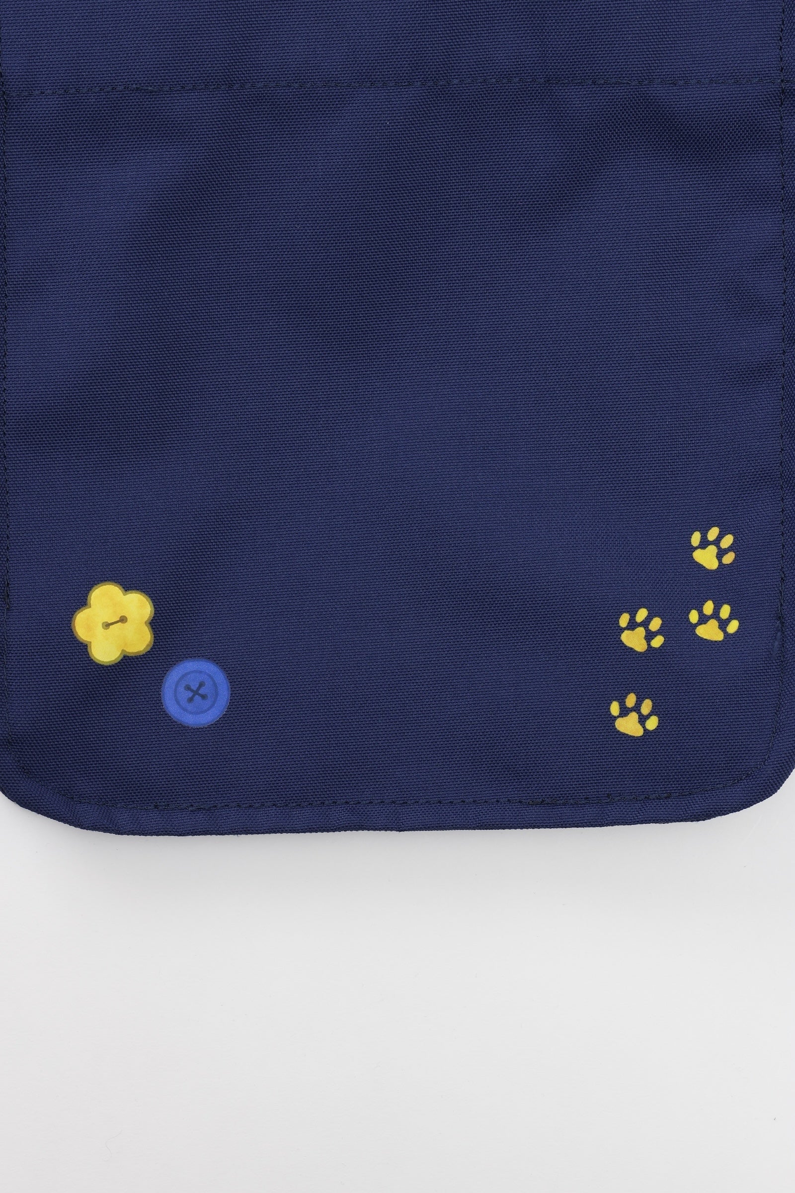 【2BUY10%OFF対象商品】mofusand ランチトートバッグ 毛糸玉 じゃれにゃん ネイビー