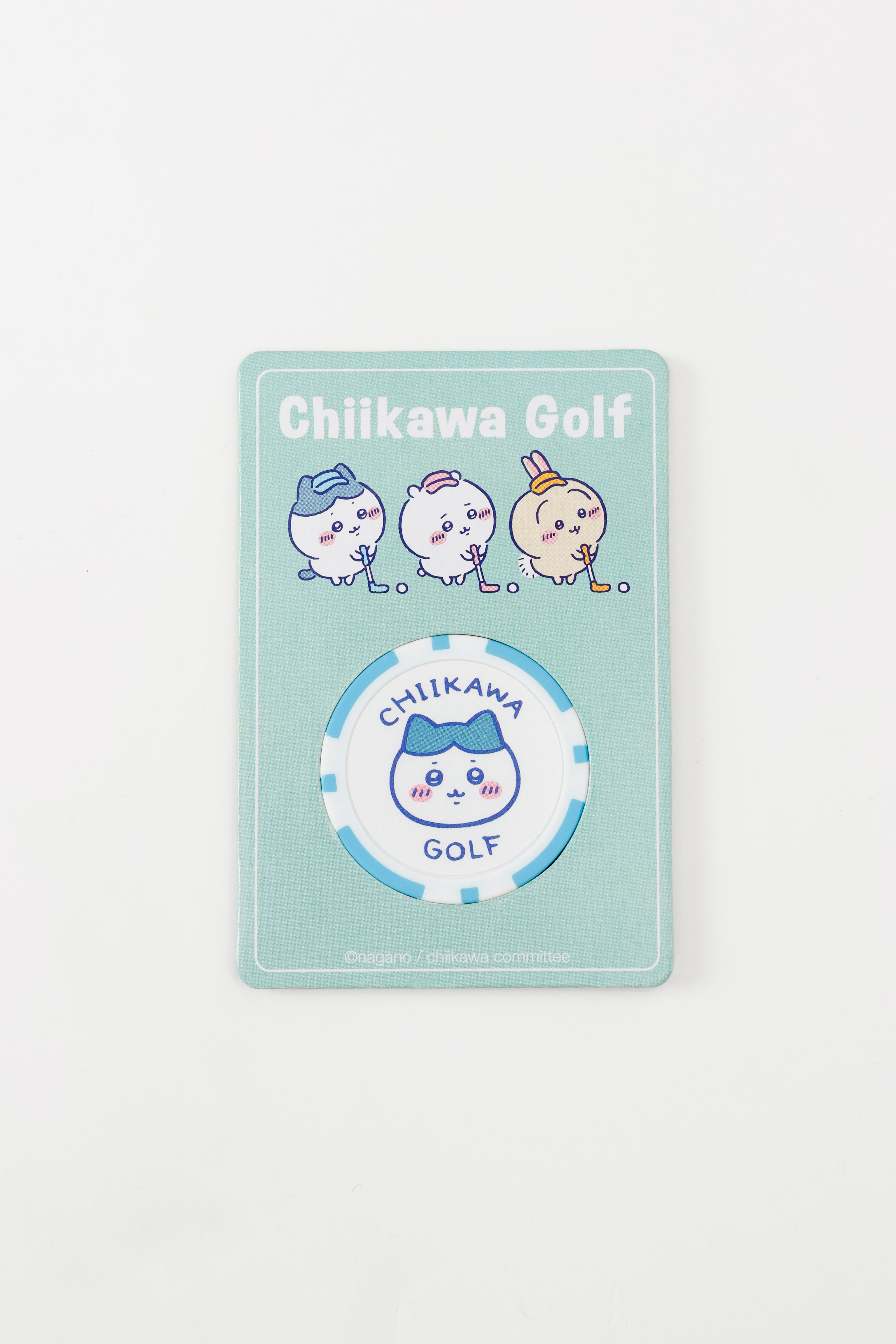 【2BUY10%OFF対象商品】ちいかわGOLF カジノマーカー ハチワレ