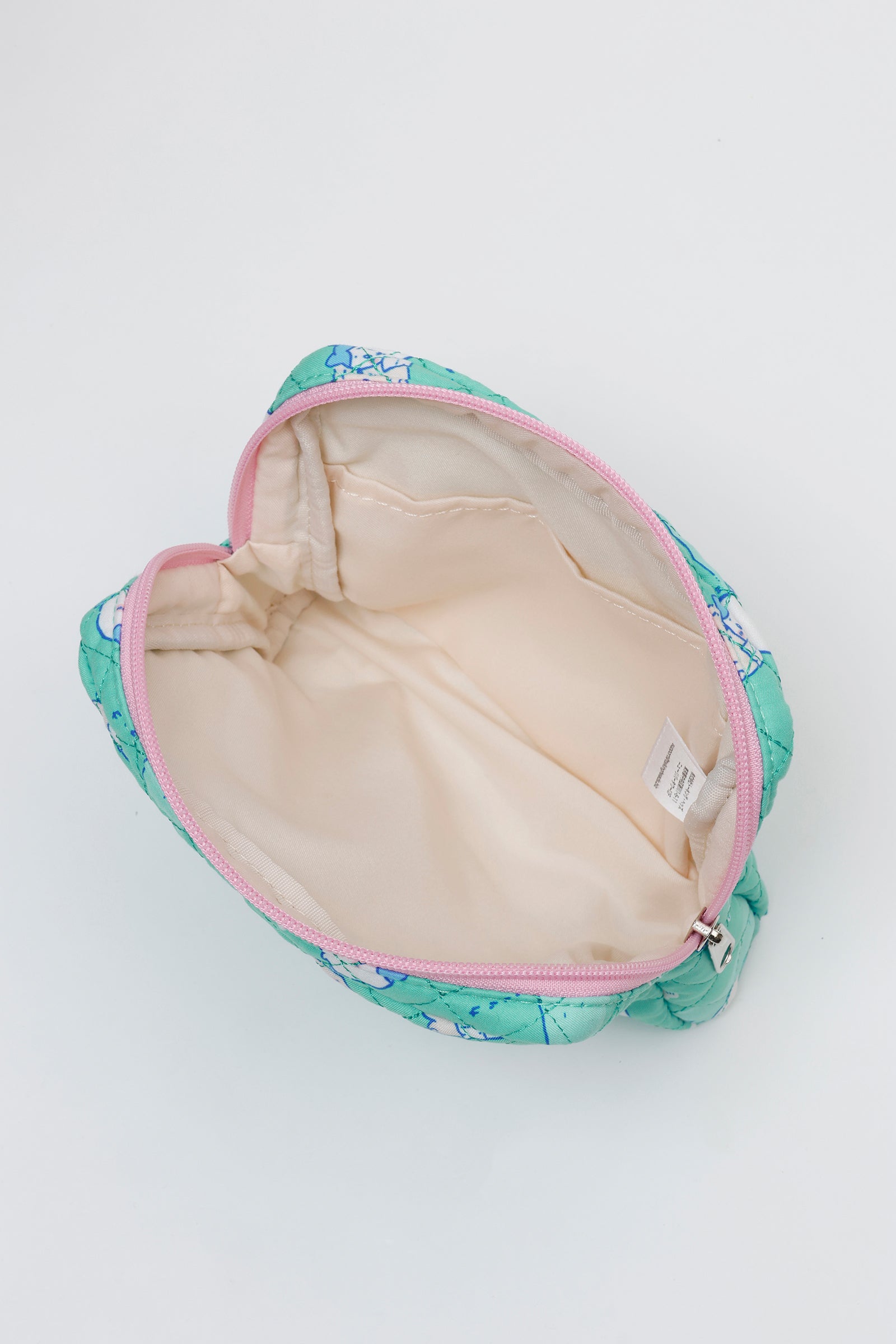 【2BUY10%OFF対象商品】ちいかわ ポーチ 試験勉強 グリーン