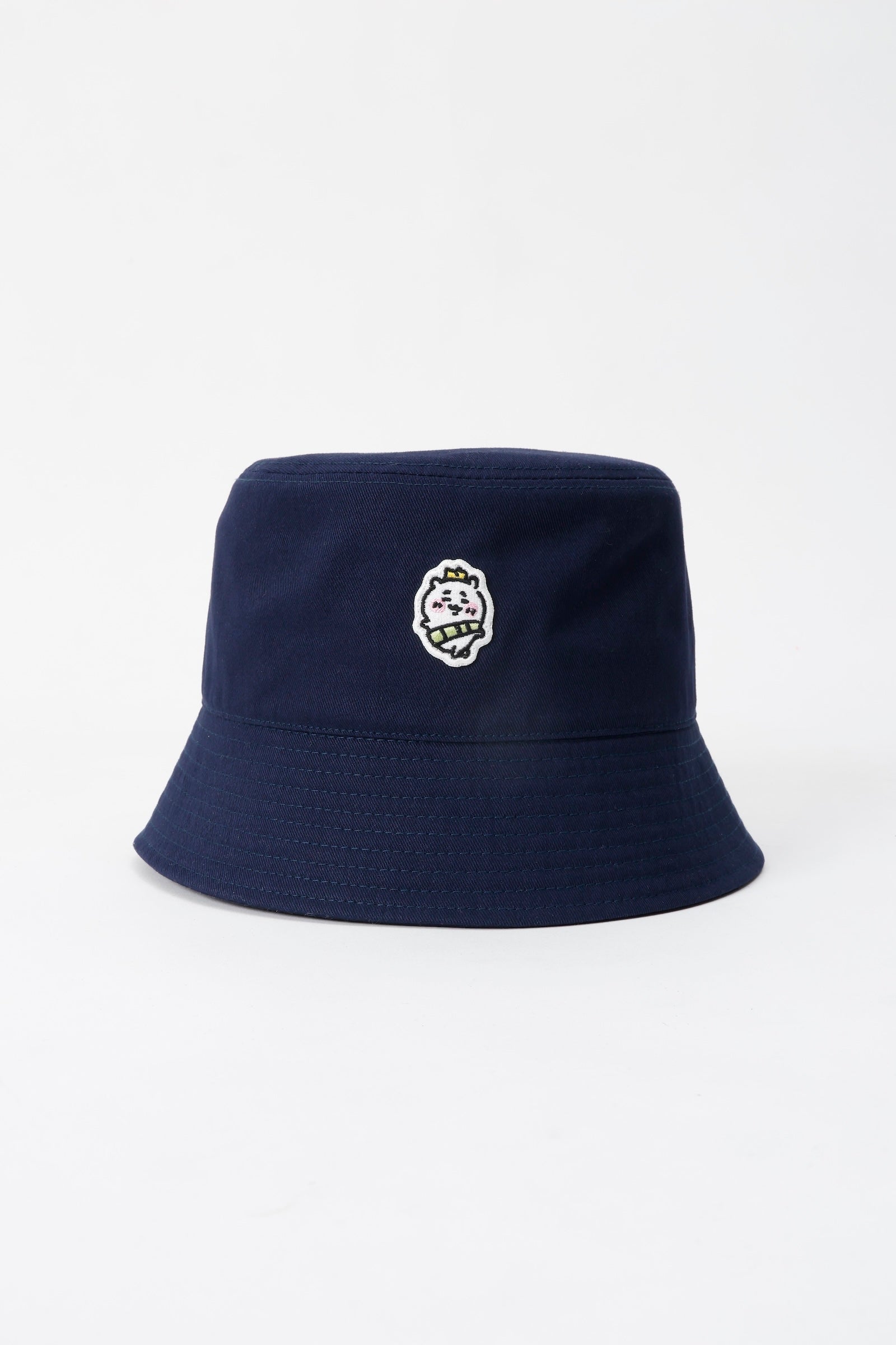 ちいかわ バケットハット 王冠 ネイビー ONE