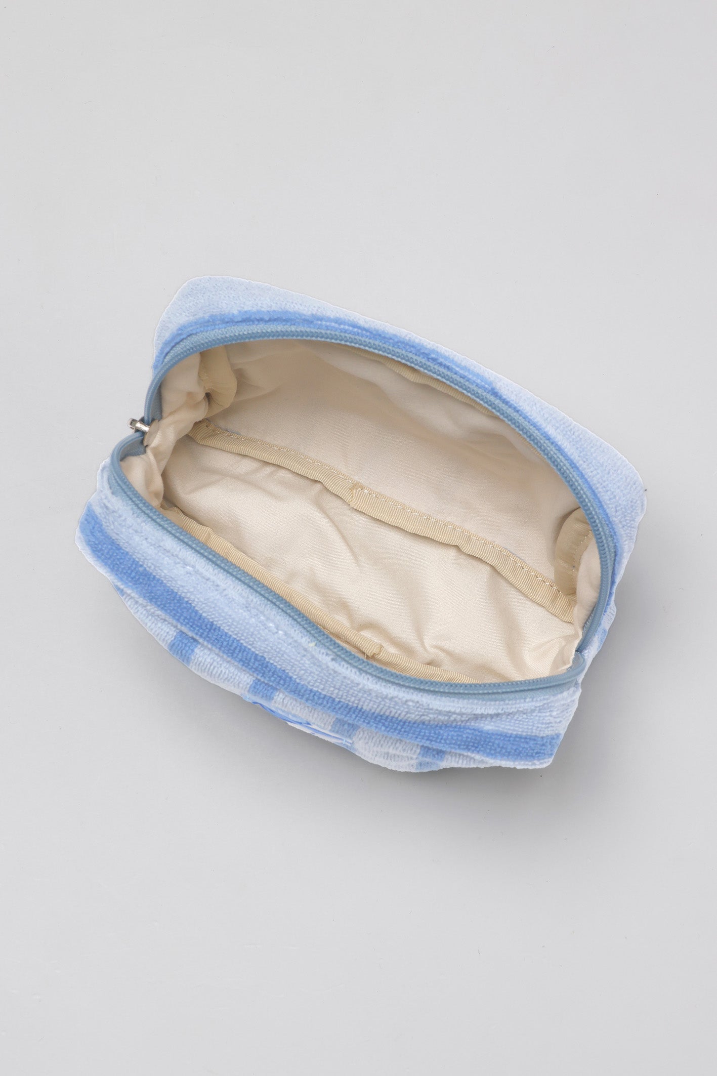 【2BUY10%OFF対象商品】ちいかわ ポーチ チルチルハチワレ ブルー