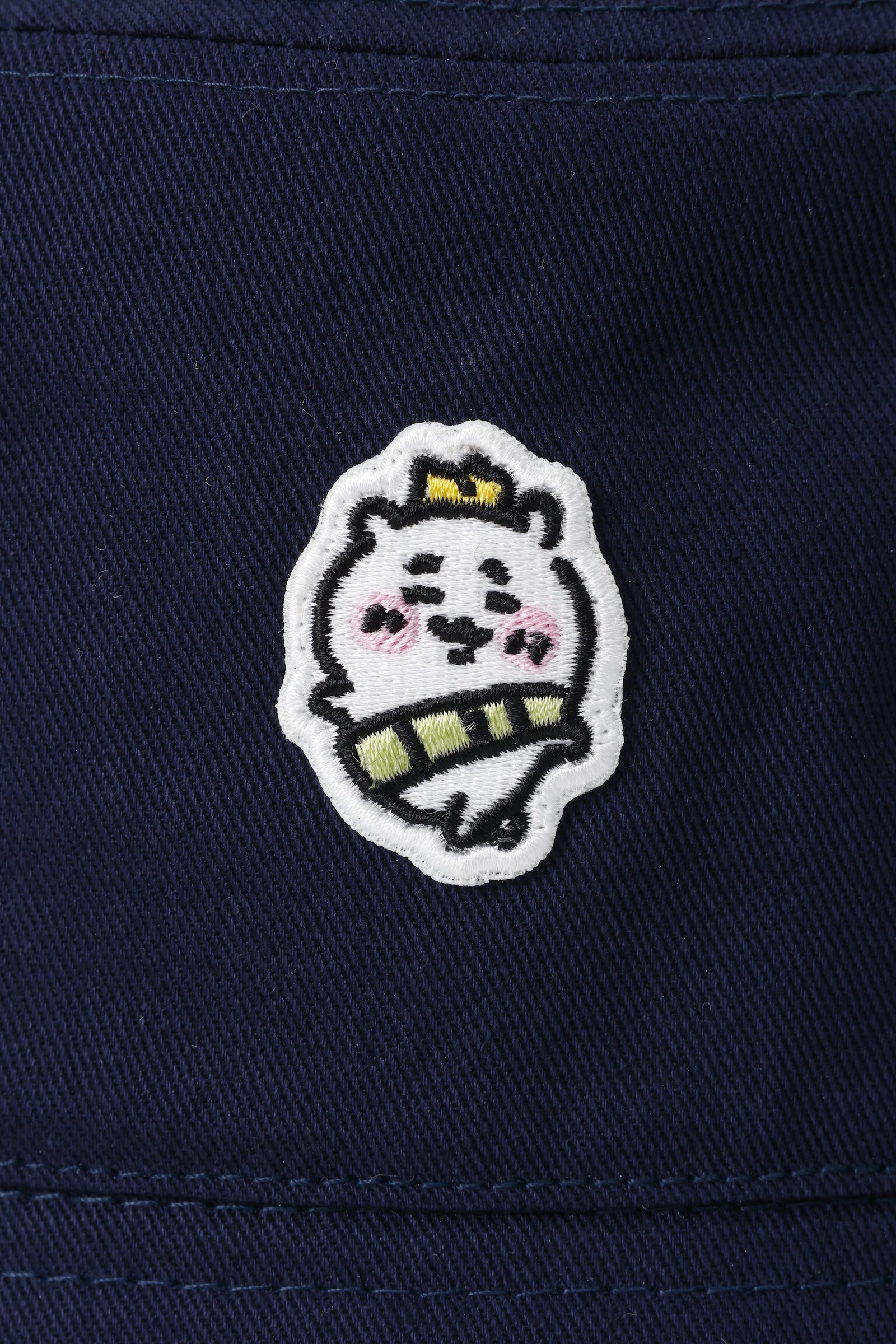 ちいかわ バケットハット 王冠 ネイビー ONE