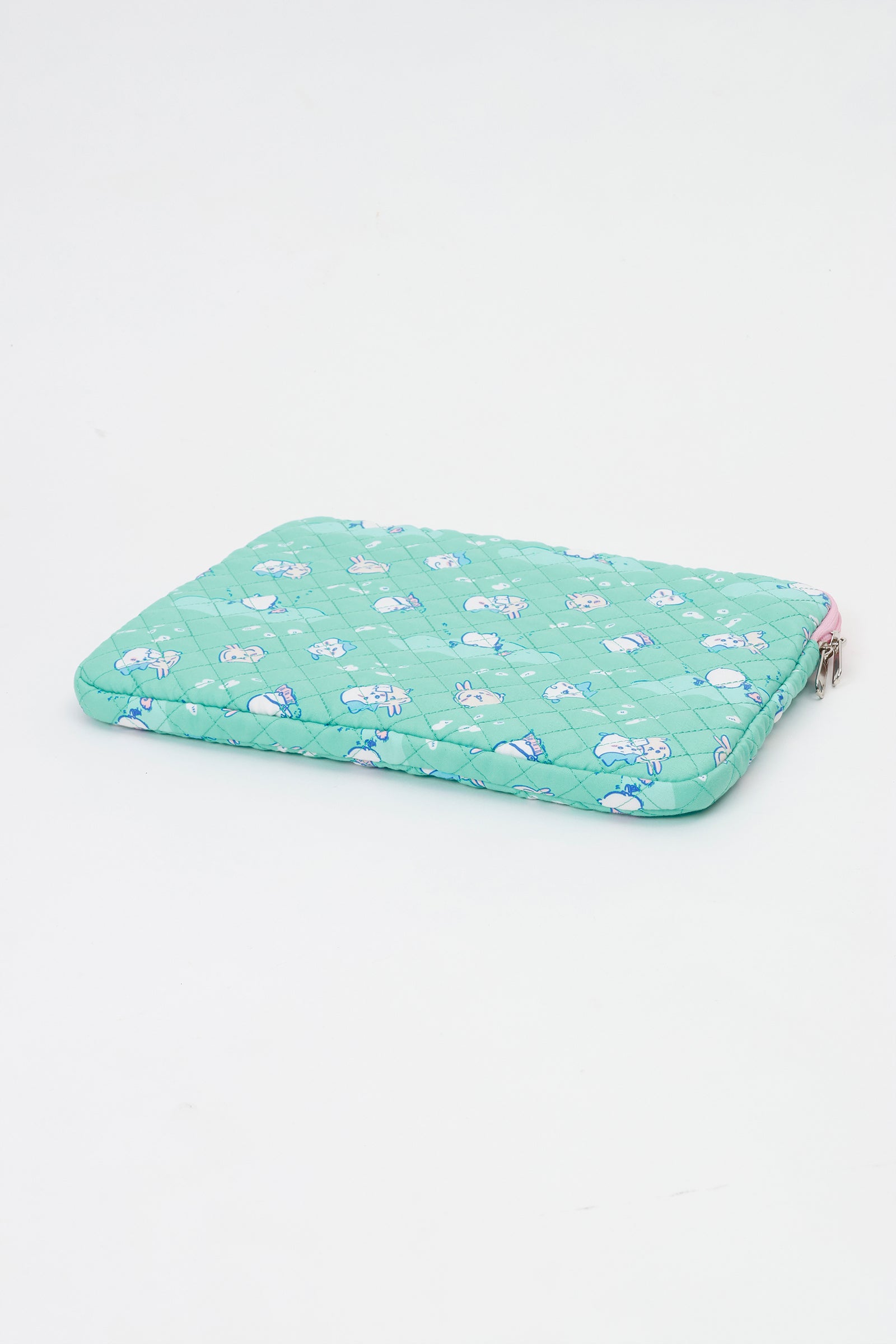 【2BUY10%OFF対象商品】ちいかわ マルチケース 試験勉強 グリーン