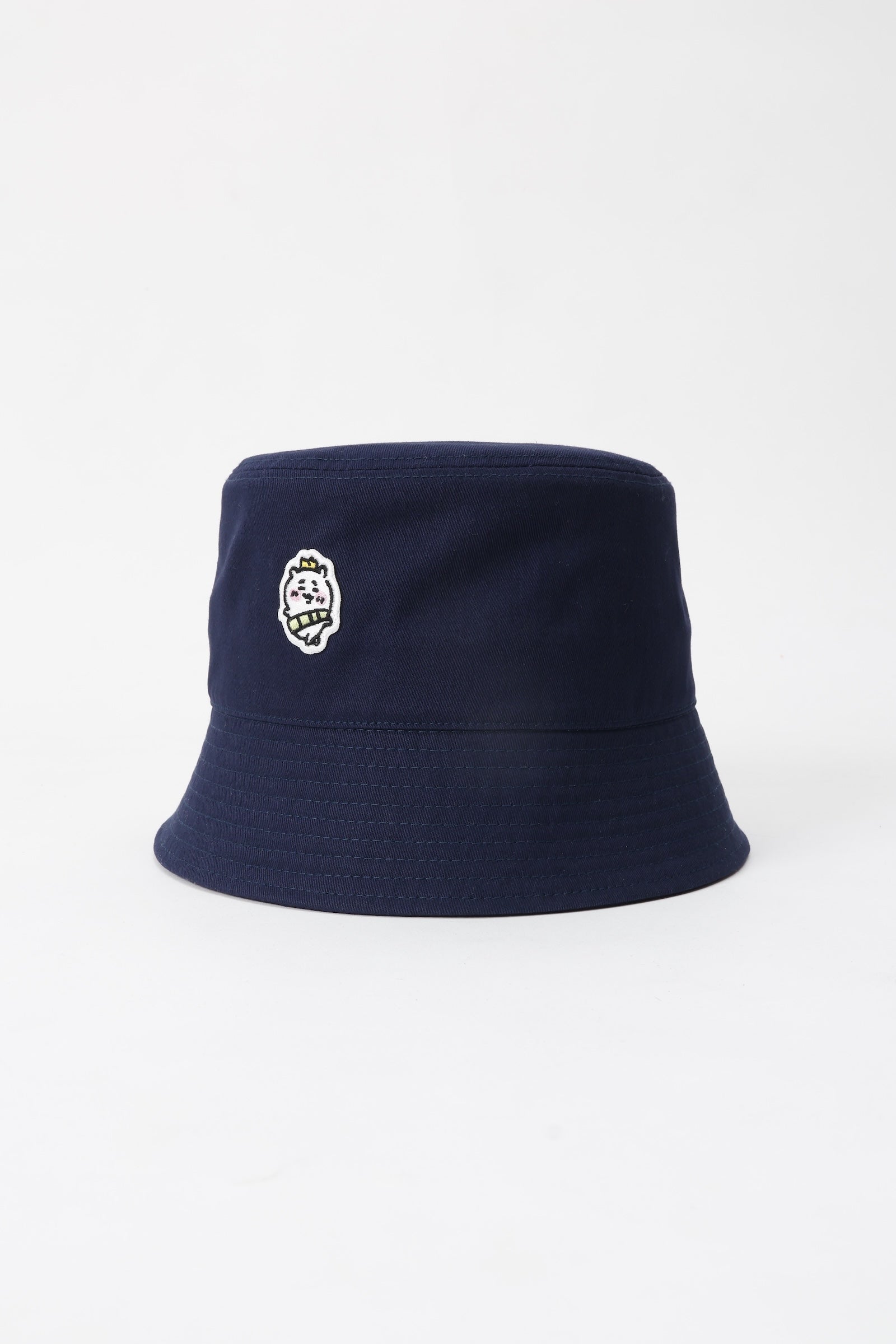 ちいかわ バケットハット 王冠 ネイビー ONE