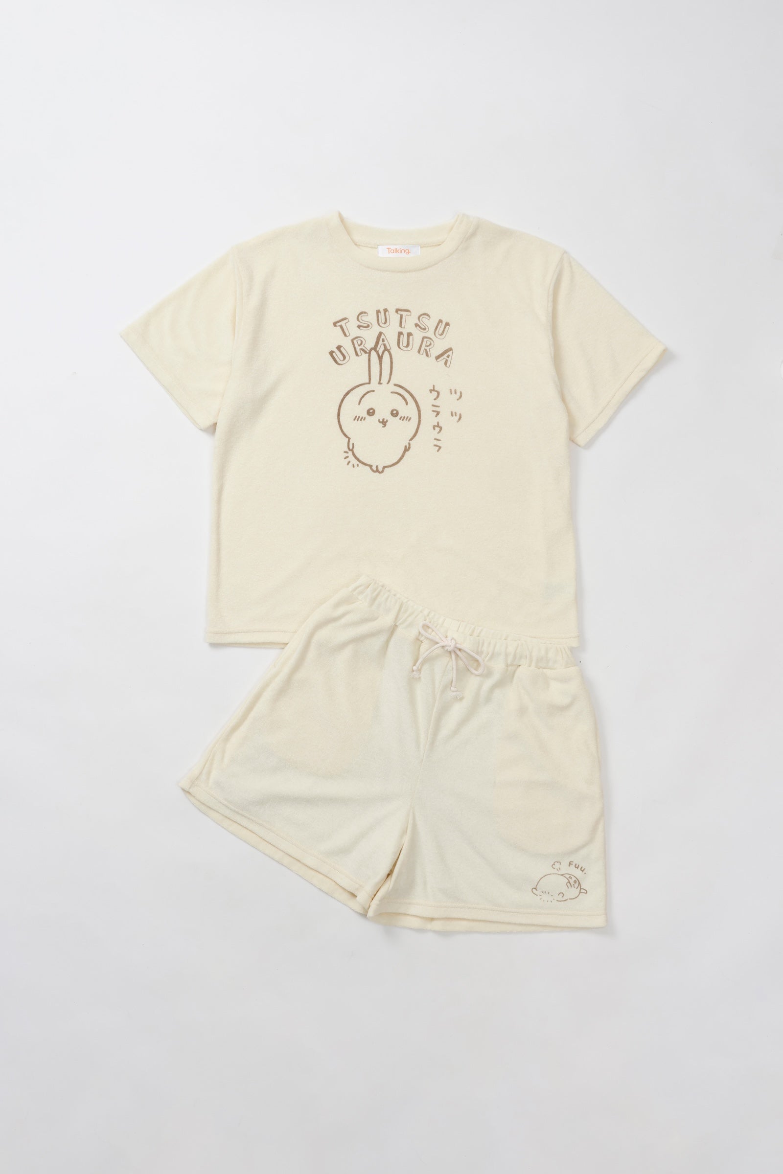 ちいかわ ルームウェアセットアップ ツツウラウラ ナチュラル