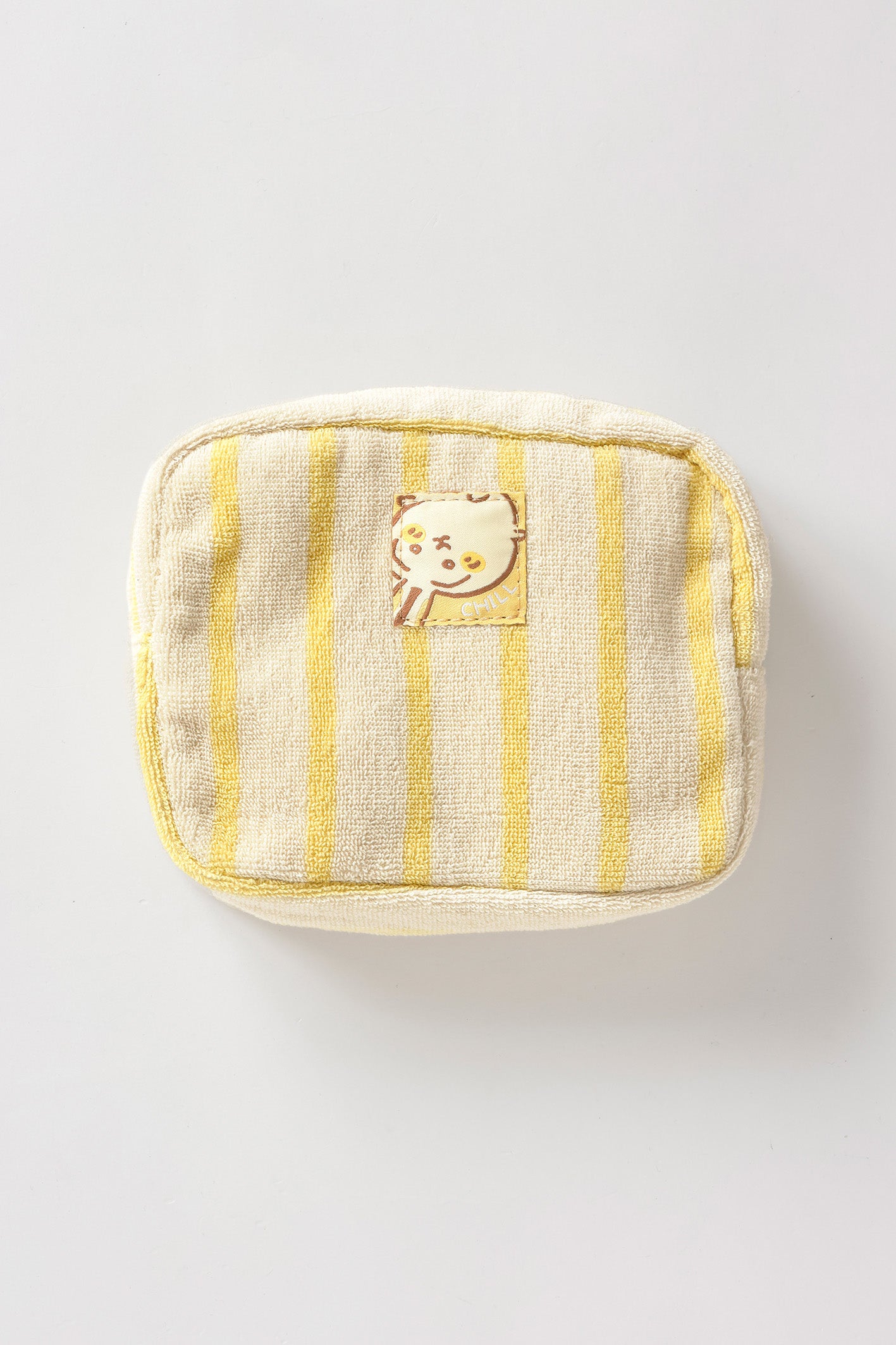 【2BUY10%OFF対象商品】ちいかわ ポーチ チルチルうさぎ イエロー