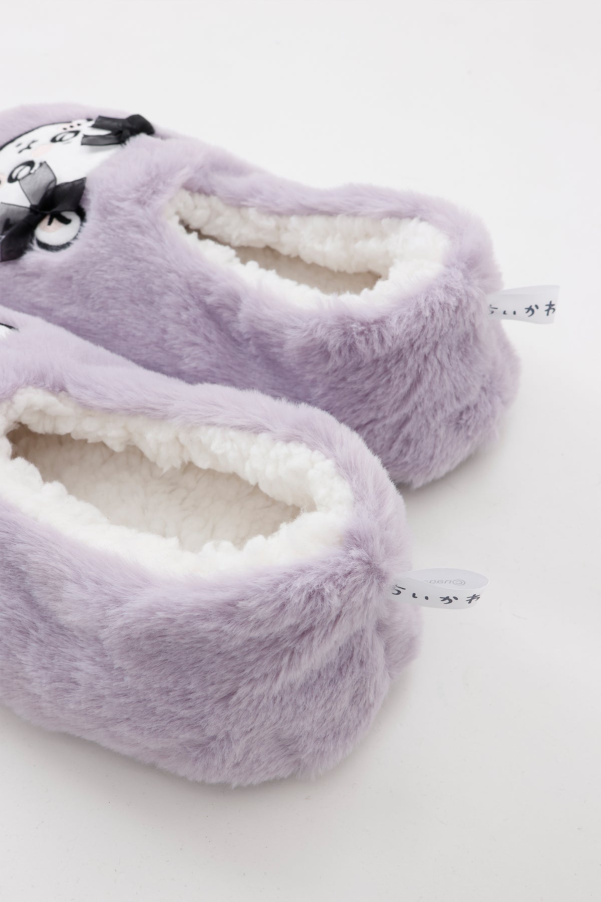 【追加生産予約】ちいかわ ルームシューズ モモンガリボン パープル