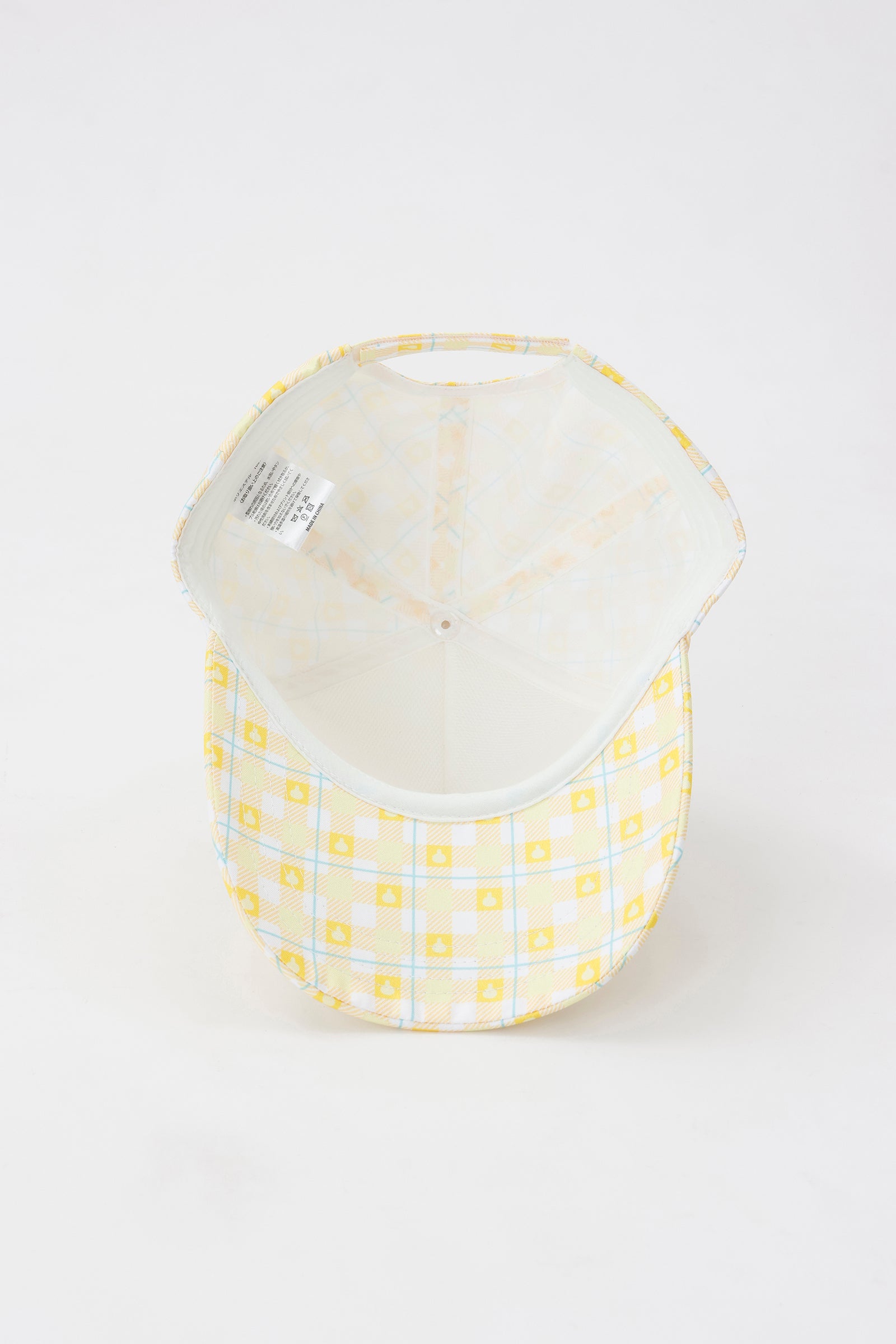 ちいかわ チェックシリーズ CAP うさぎ イエロー