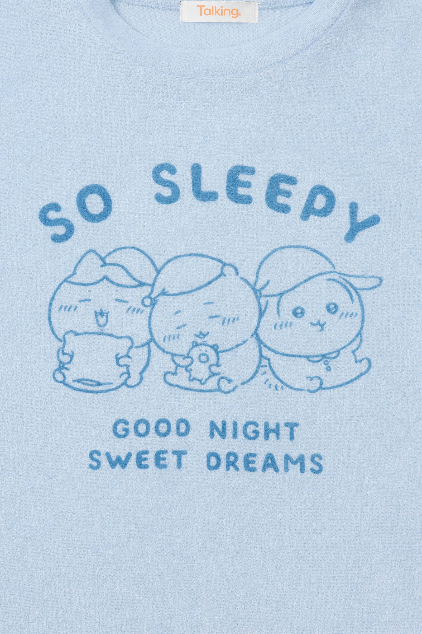 ちいかわ ルームウェアセットアップ SO SLEEPY ブルー