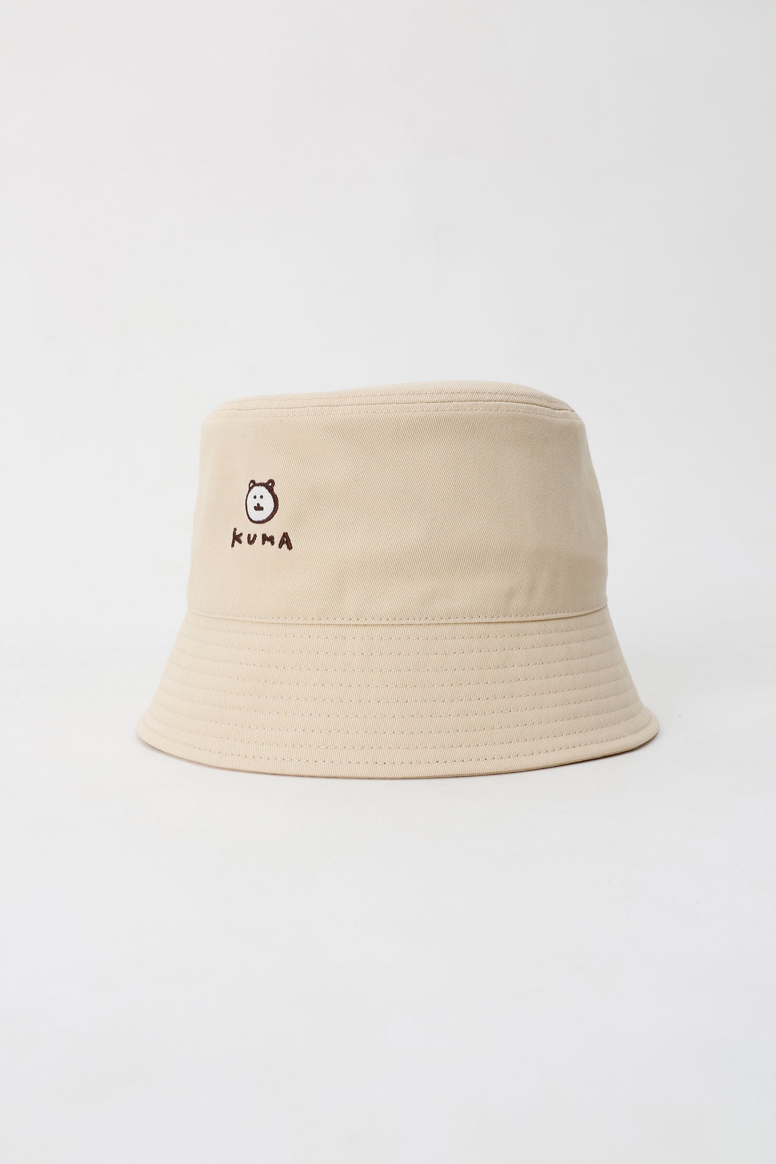 ナガノキャラクターズ バケットハット KUMA ベージュ