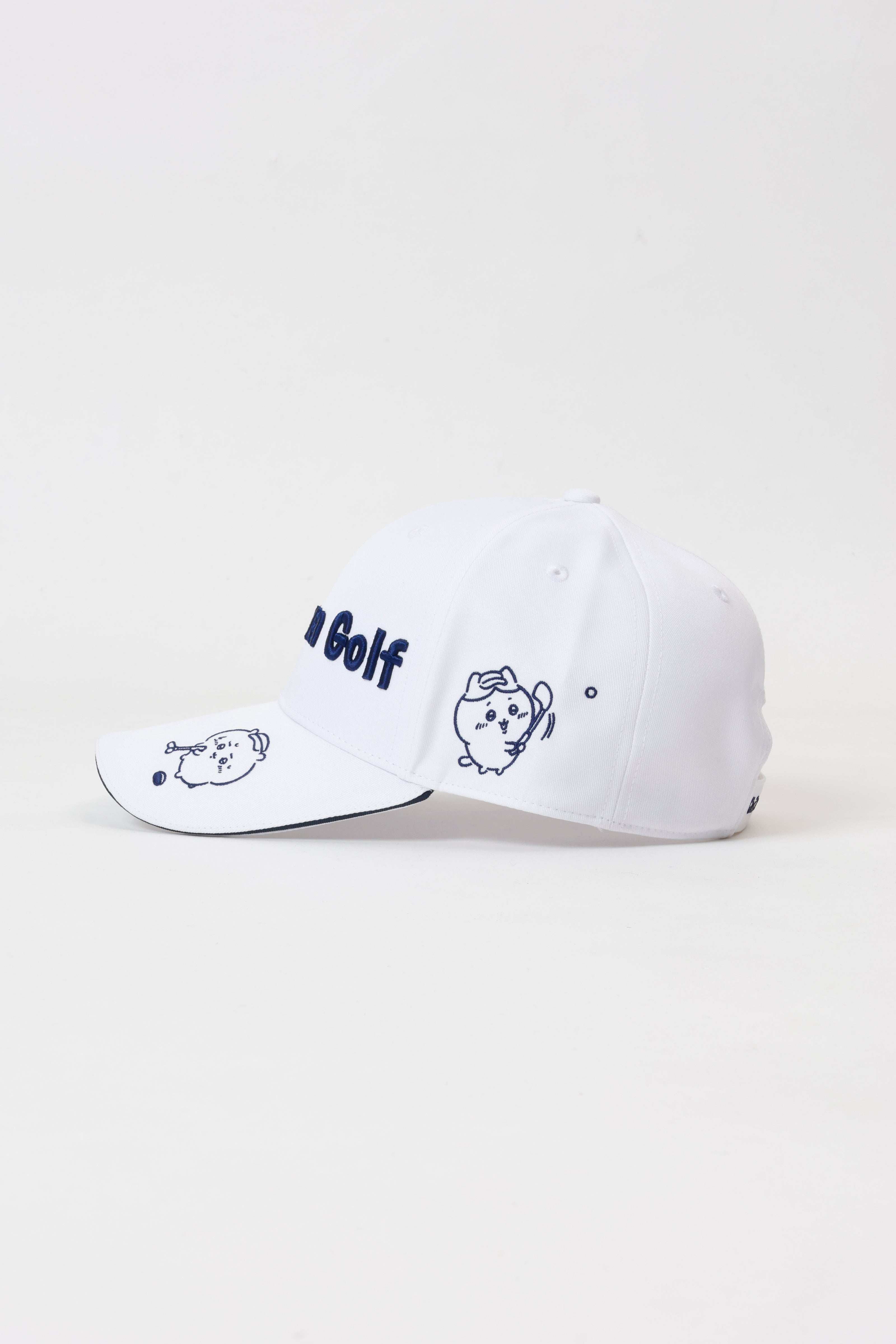 【2BUY10%OFF対象商品】ちいかわGOLF CAP パター ホワイト