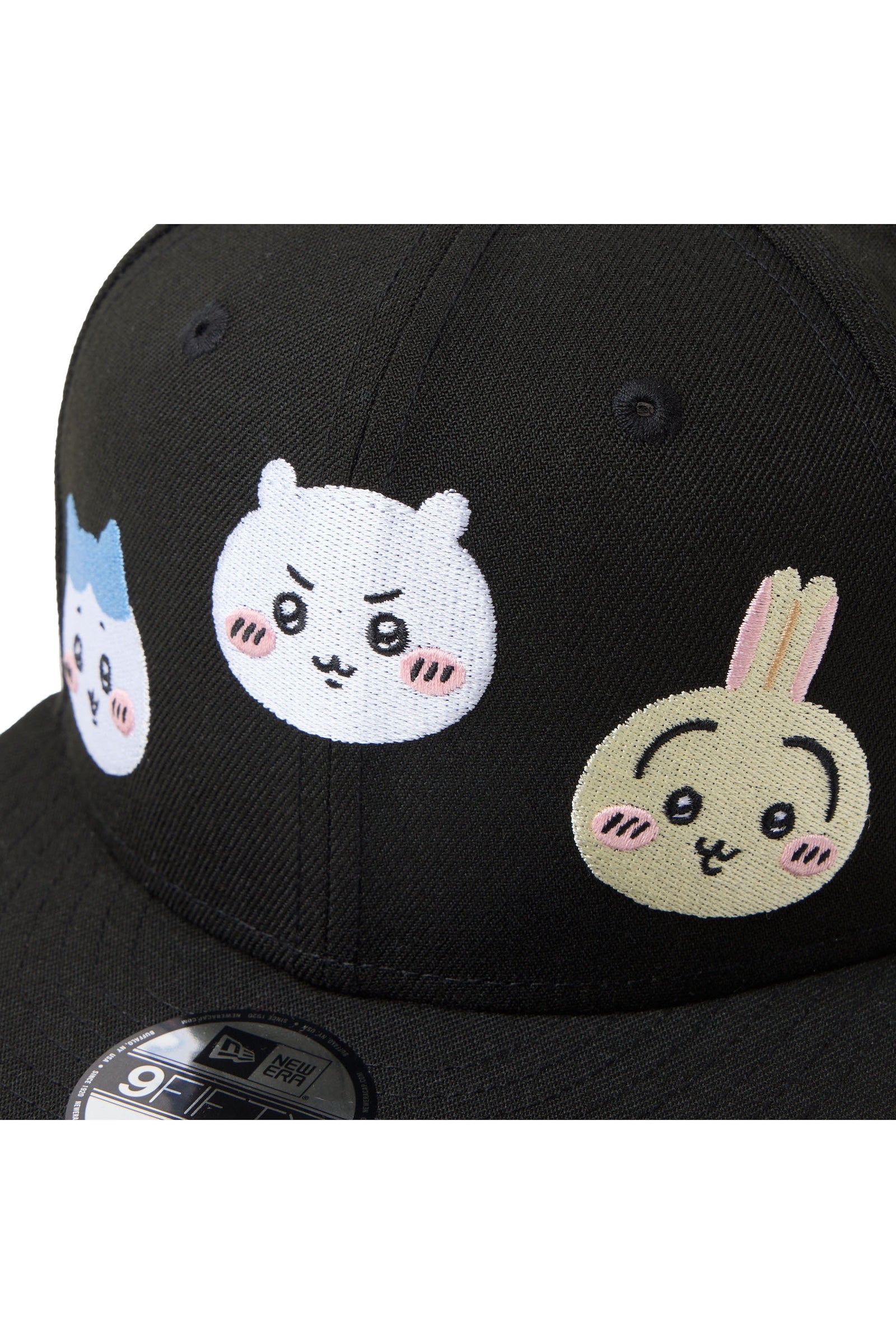キッズ Youth 9FIFTY ちいかわ / キャラALL OVER ブラック