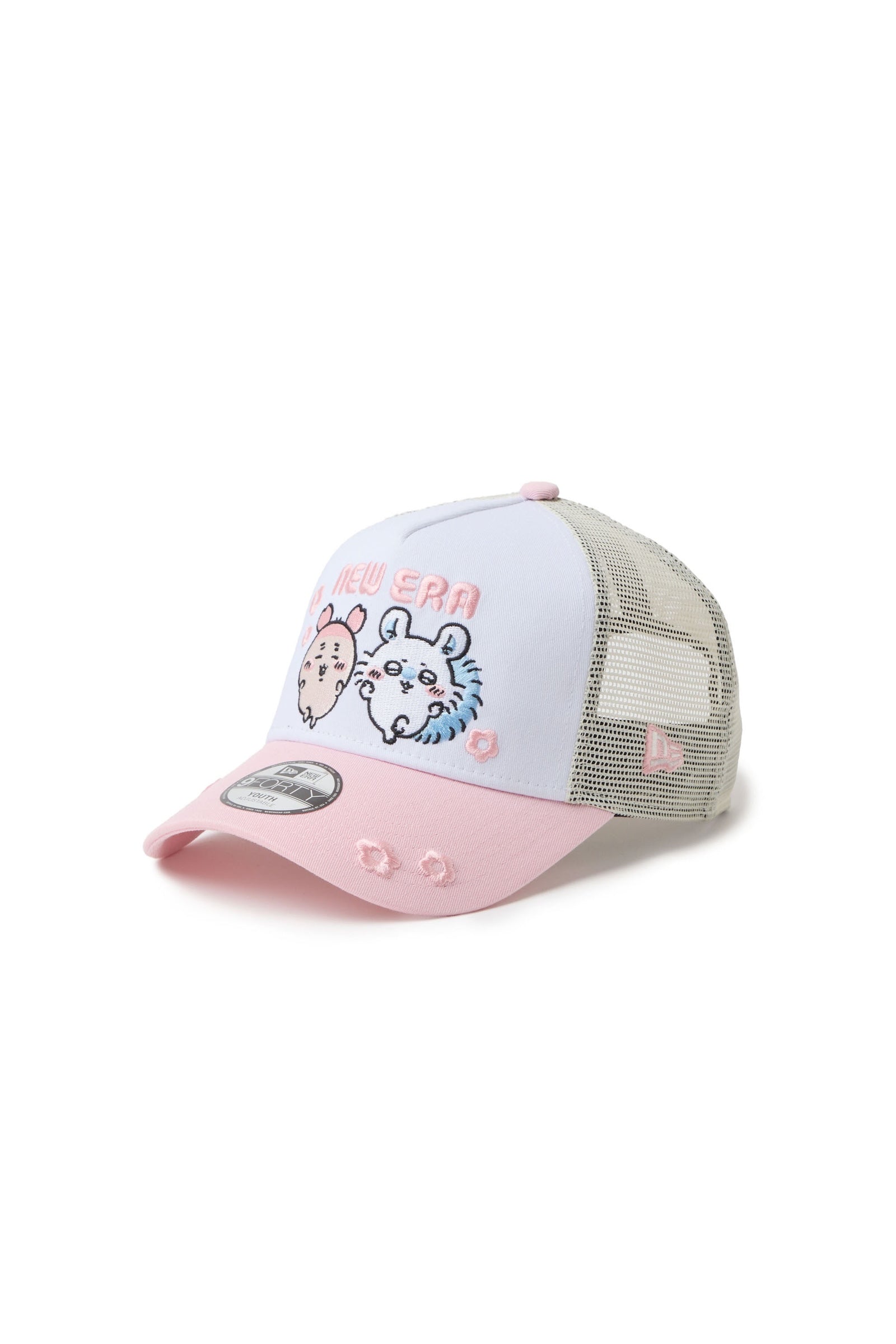 キッズ Youth 9FORTY A-Frame トラッカー ちいかわ / モモンガ・古本屋 ピンク