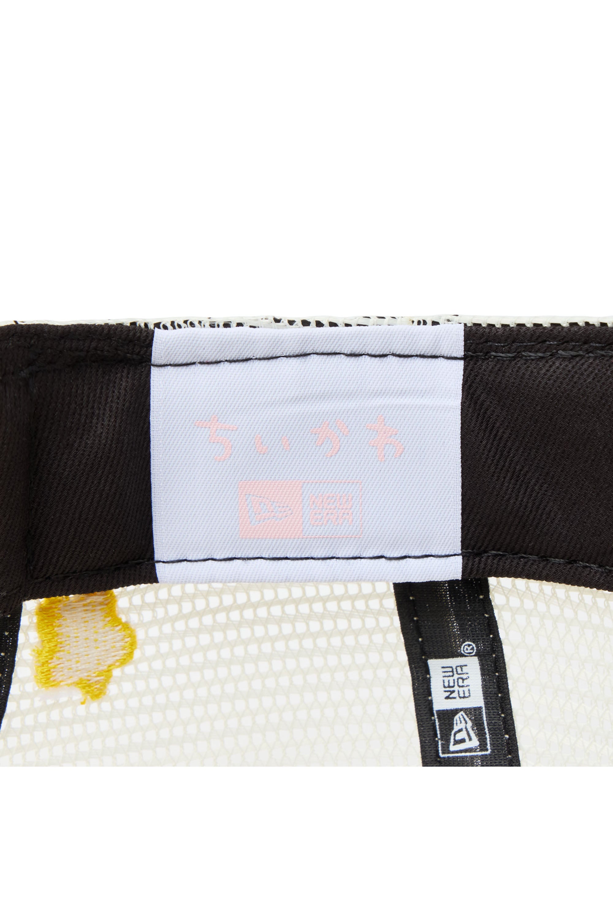 キッズ Youth 9FORTY A-Frame トラッカー ちいかわ / ちいかわ・ハチワレ・うさぎ ホワイト/ソフトイエロー