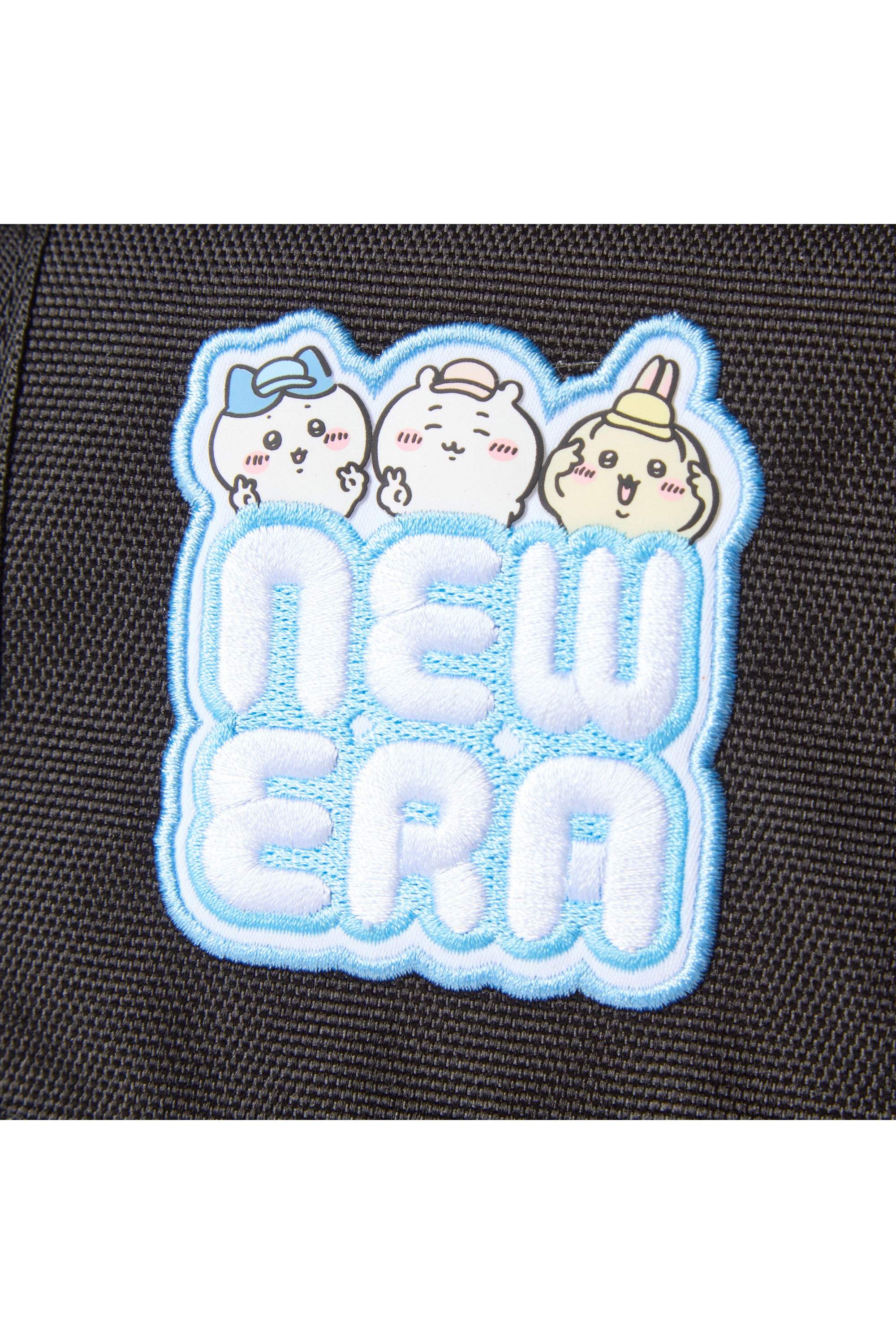 【2BUY10%OFF対象商品】スクエアネックポーチ 0.5L ちいかわ / ちいかわ・ハチワレ・うさぎ ブラック