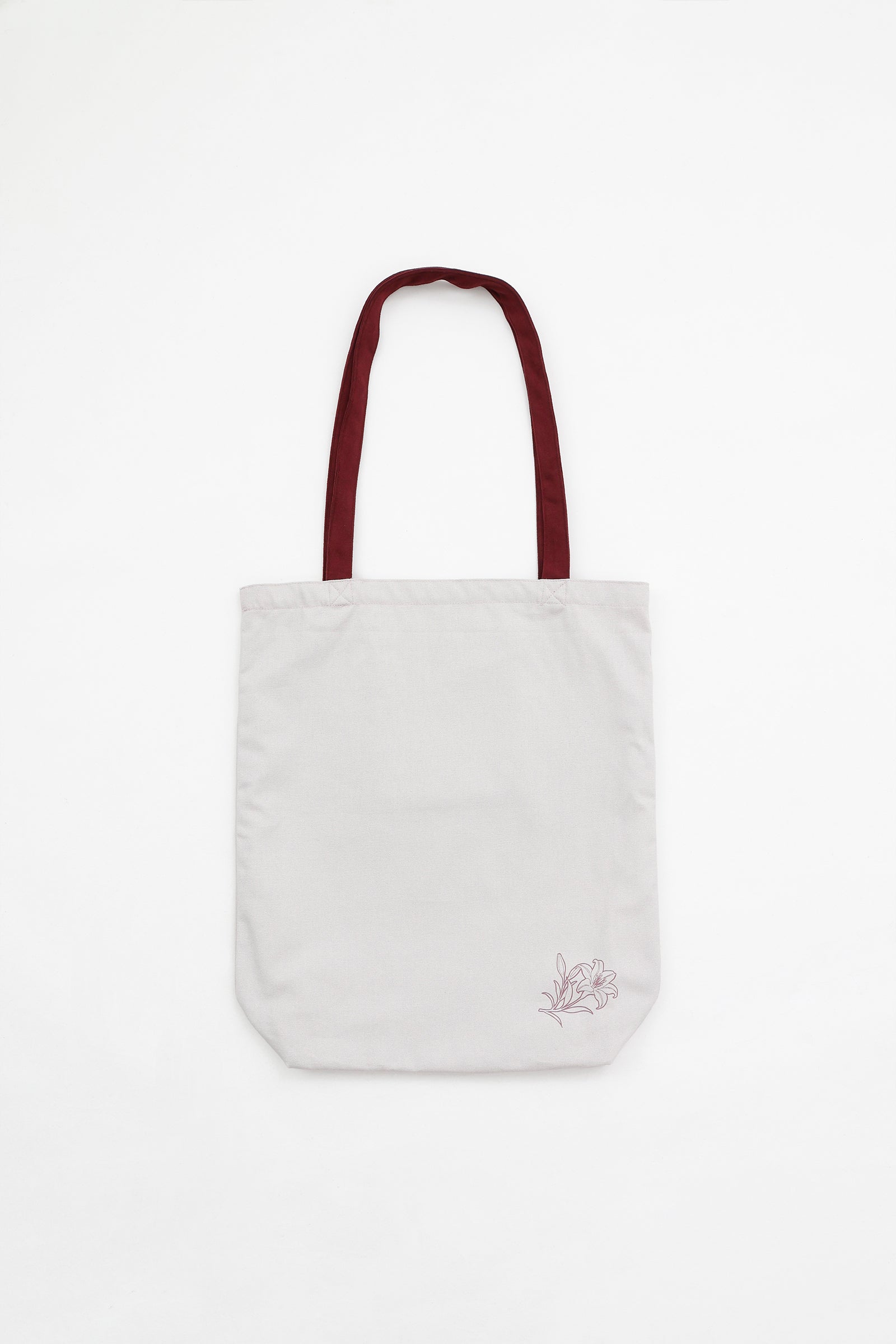 【2BUY10%OFF対象商品】mofusand トートバッグ アールヌーヴォー風 リリー ダスティピンク