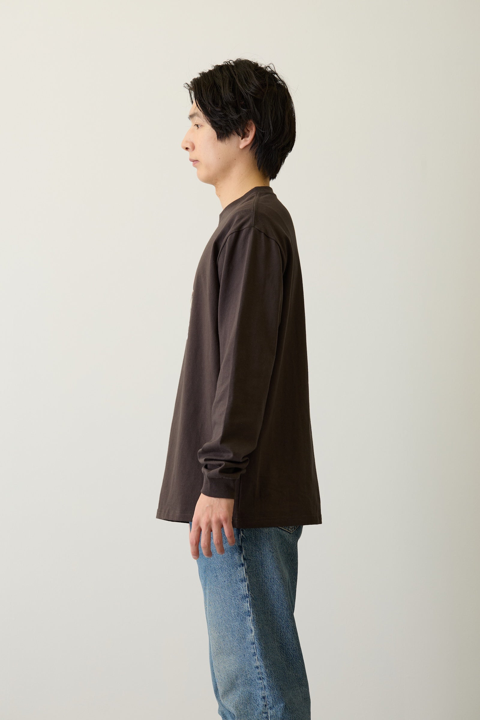 ちいかわ 長袖Tシャツ I LOVE USAGI スミ