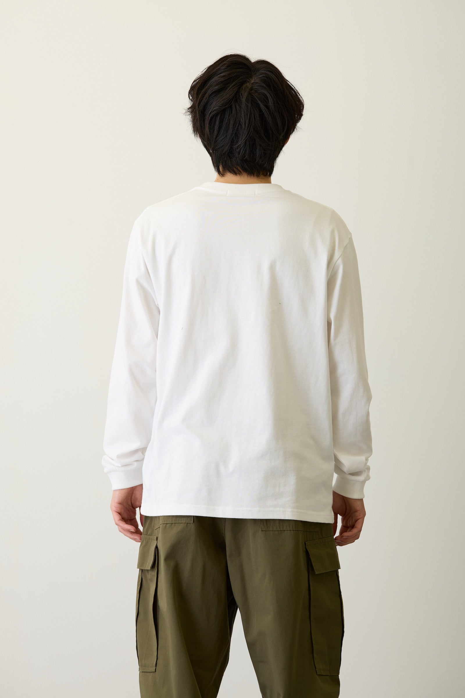 ちいかわ 長袖Tシャツ I LOVE CHIIKAWA ホワイト