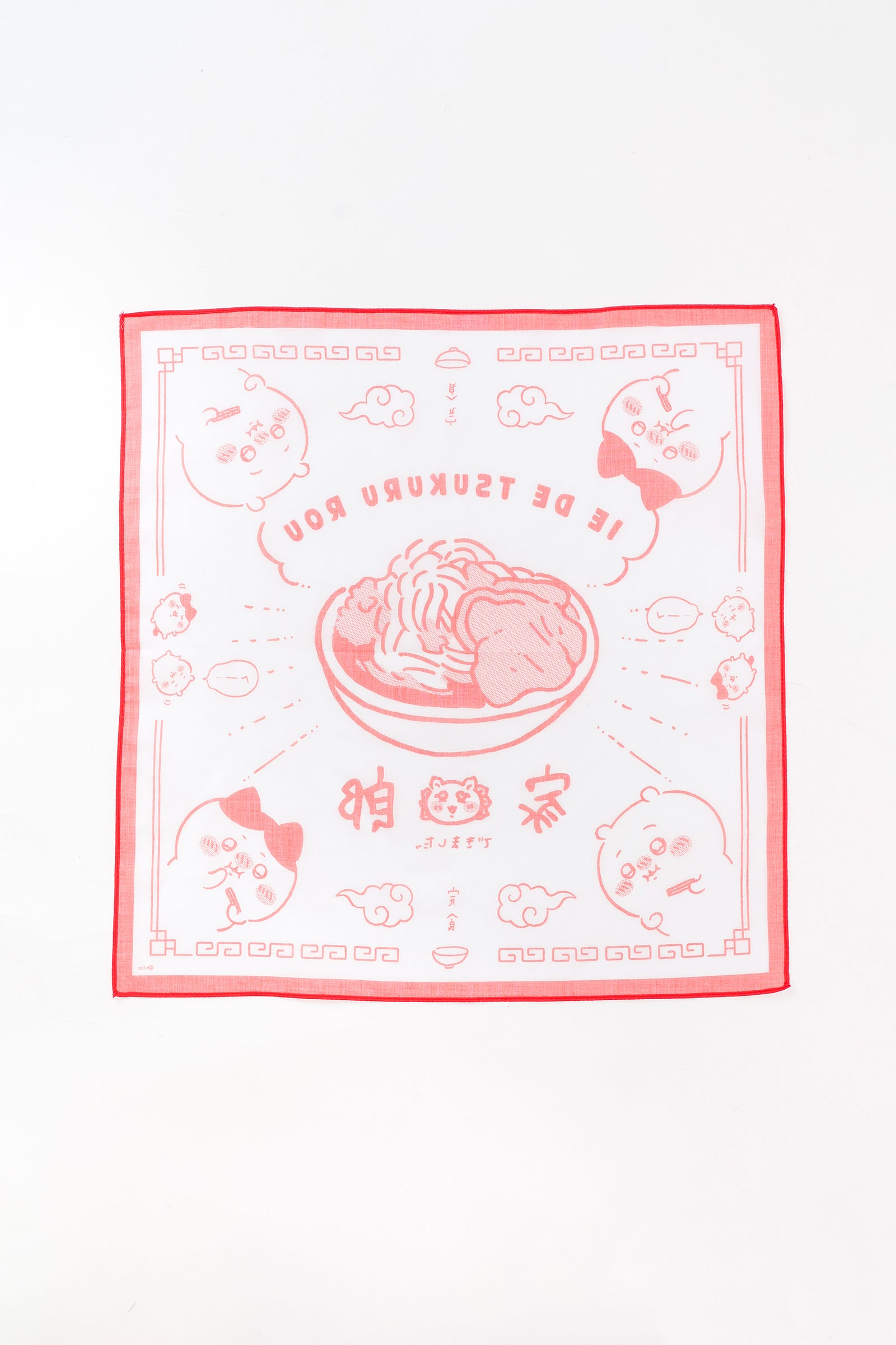 ちいかわ バンダナ 家郎 ホワイト