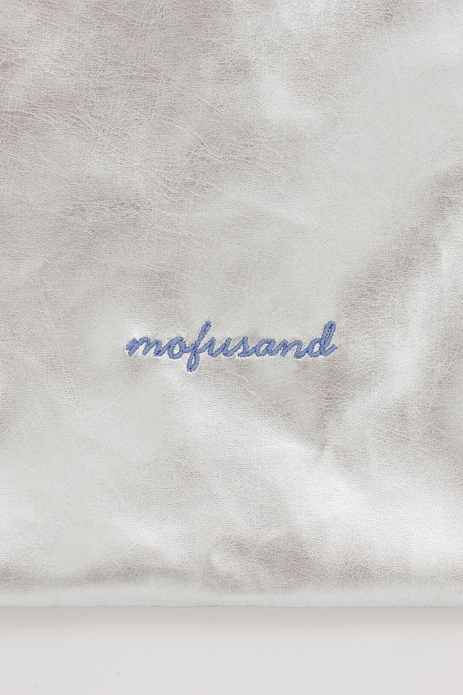 mofusand ラメトートバッグ サメにゃん シルバー