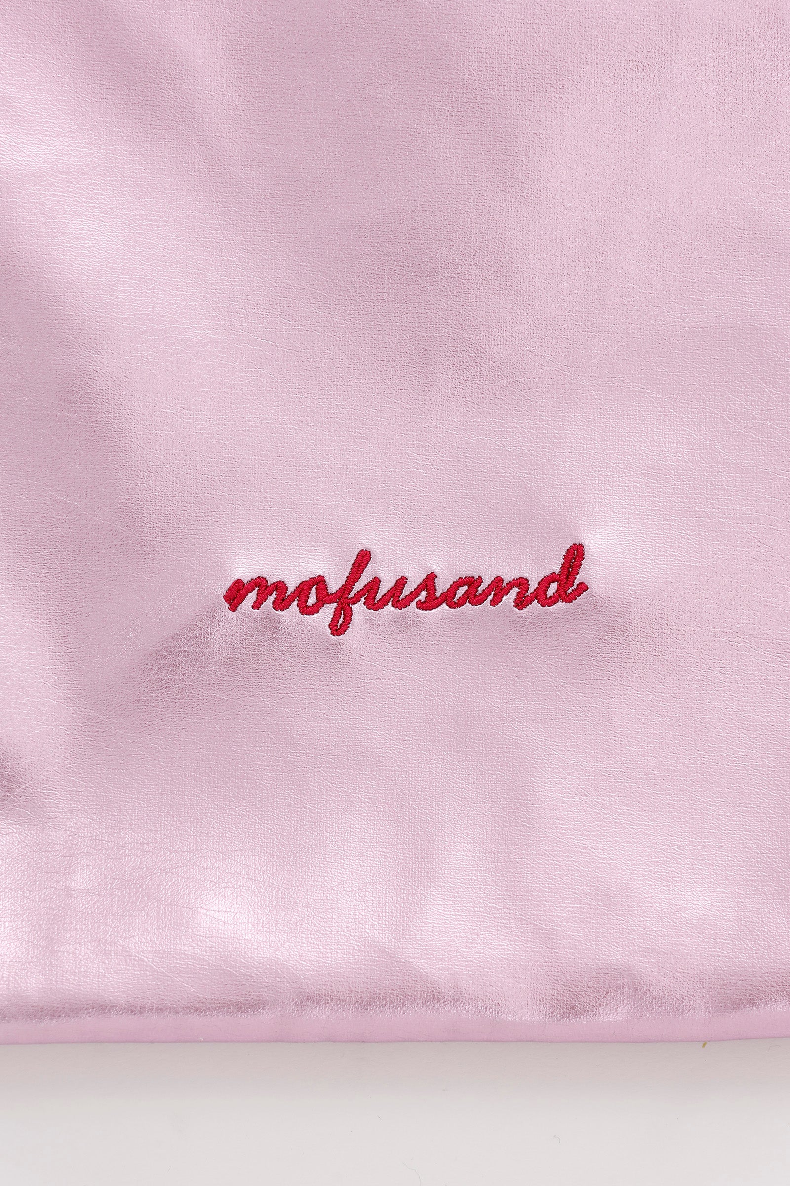 mofusand ラメトートバッグ いちごにゃん ピンク