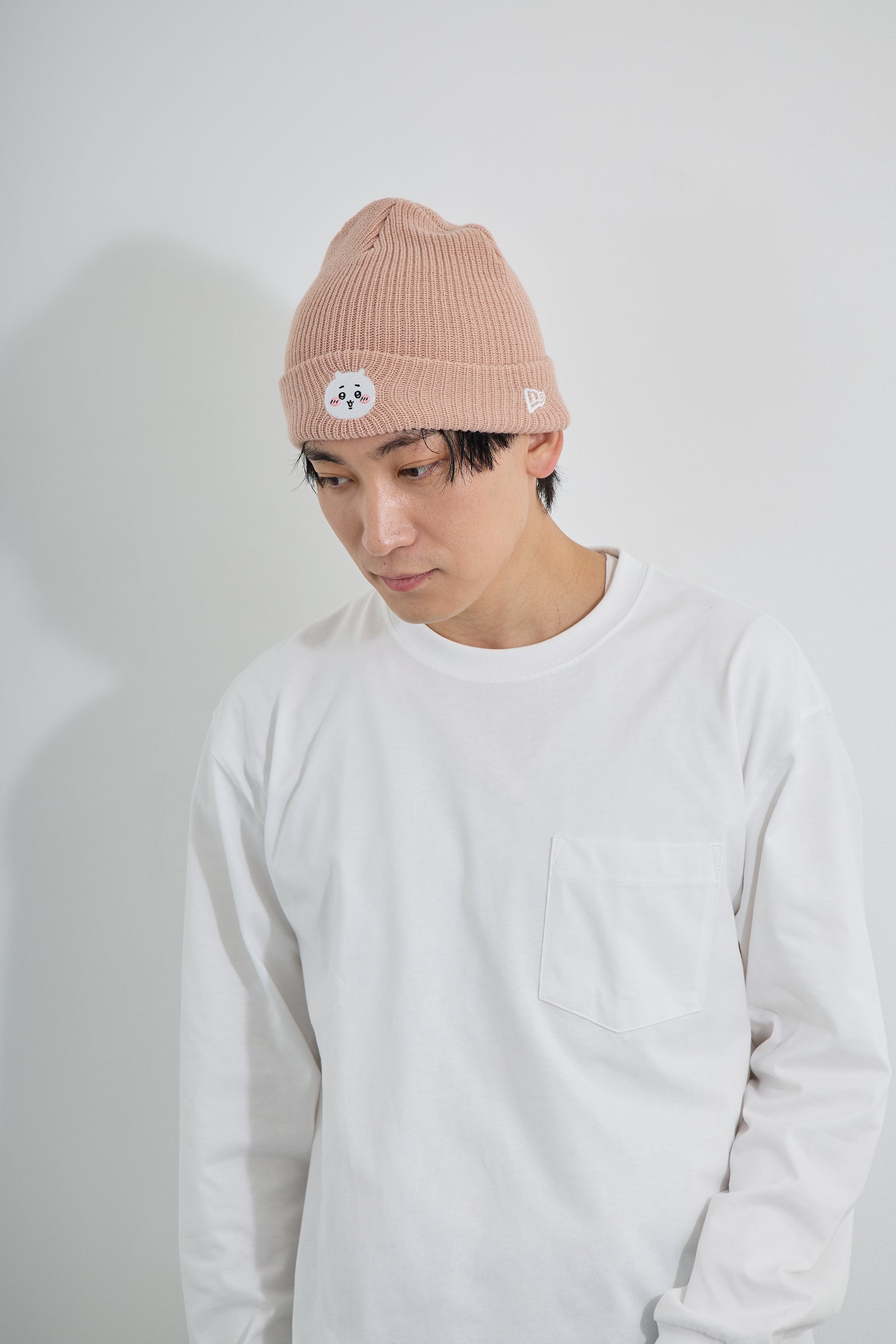 NEW ERA® SOFT CUFF KNIT ちいかわ RUSTY PINK
