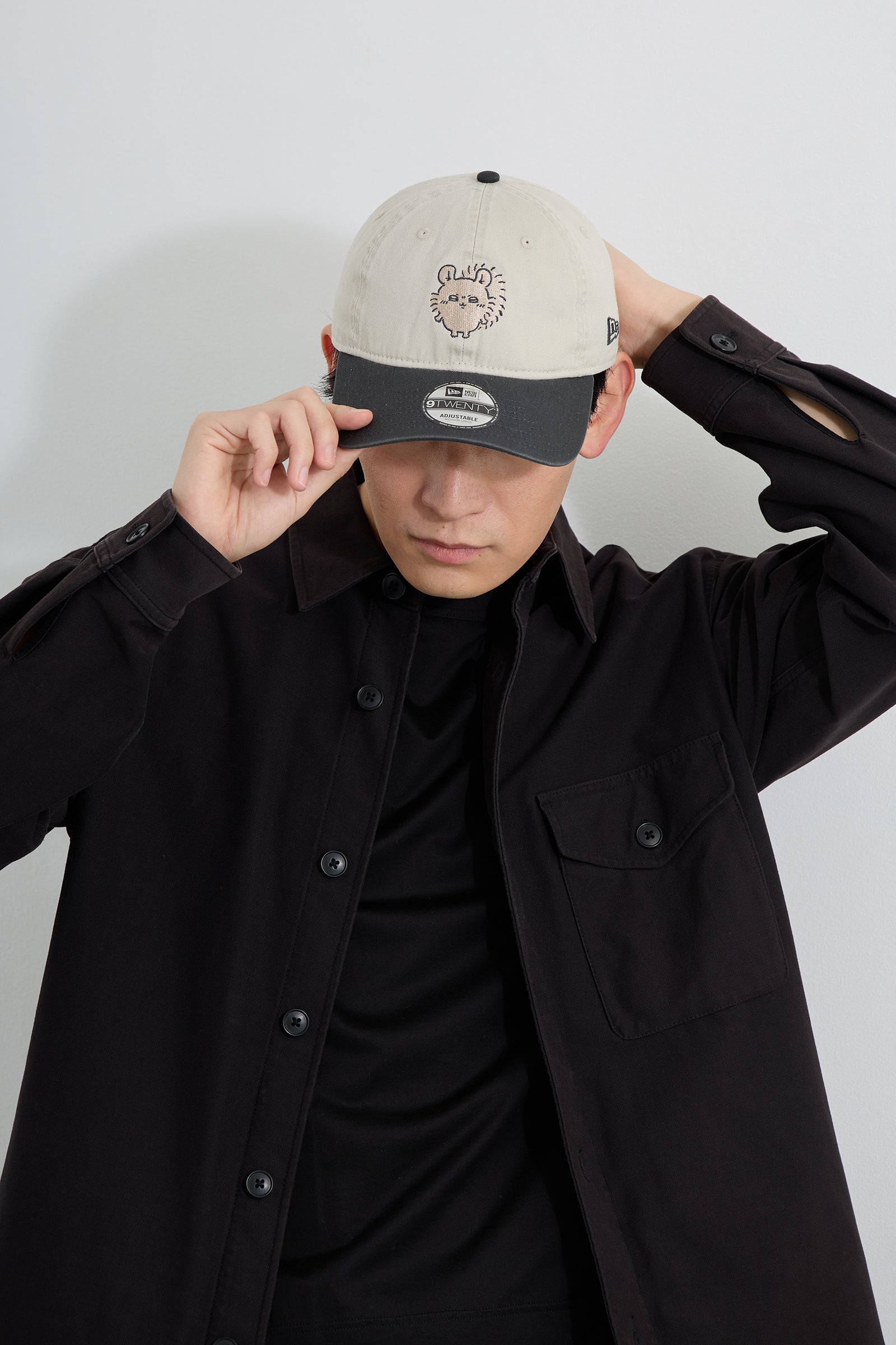 【2BUY10%OFF対象商品】NEW ERA® 9TWENTY™ モモンガ STONE / STEEL CLOUDS